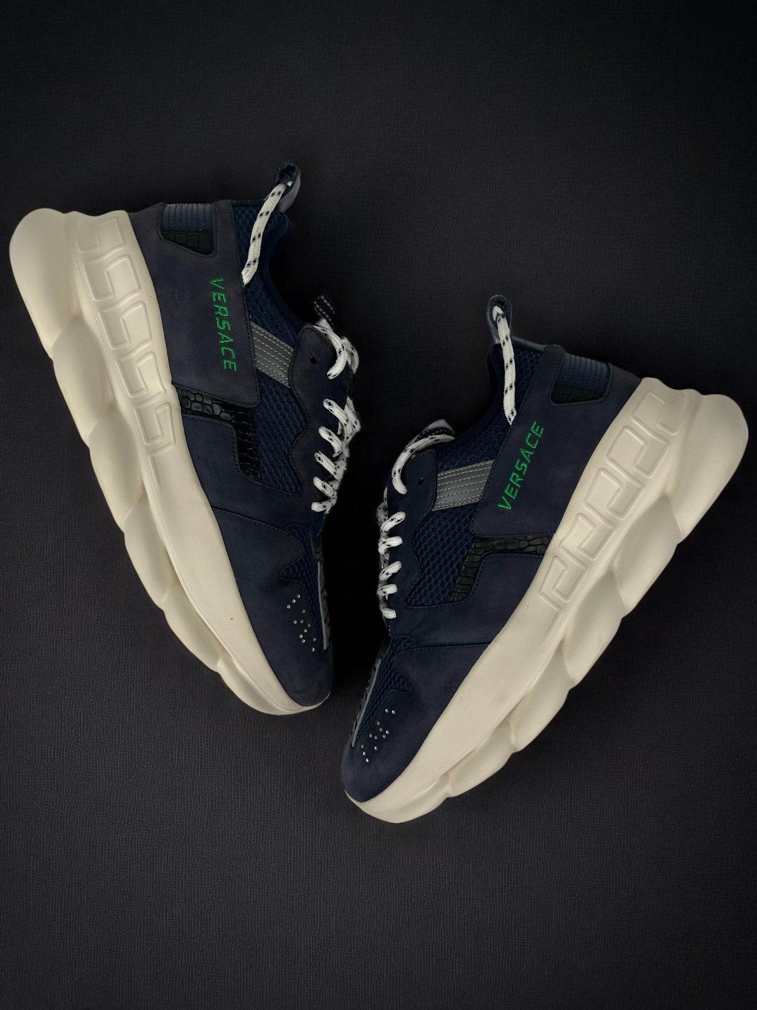 Versace Chain Reaction Navy Blue - V STEALS