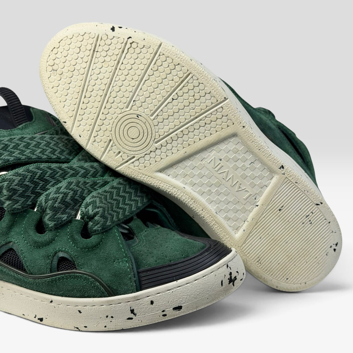 Lanvin Curb Green/Black