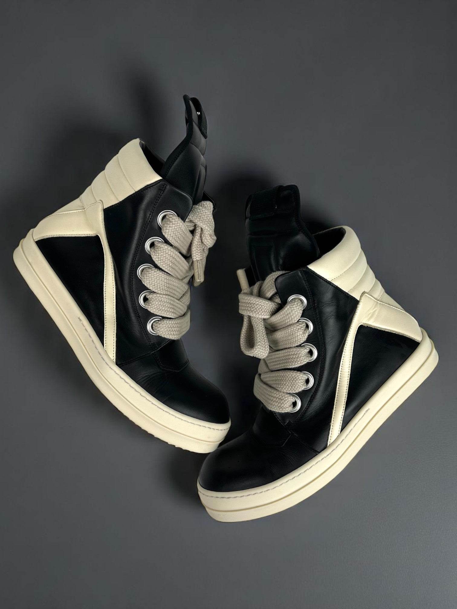 Rick Owens Jumbo Lace Geobasket - V STEALS