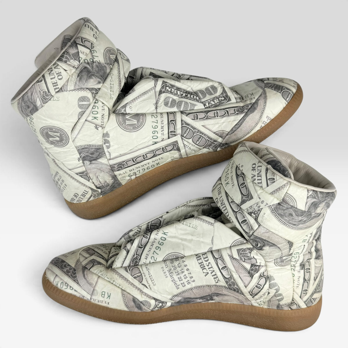 Maison Margiela Future High-Top Dollar Bill