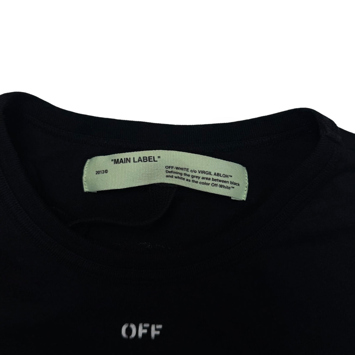 Off-White Temperature T-Shirt Black