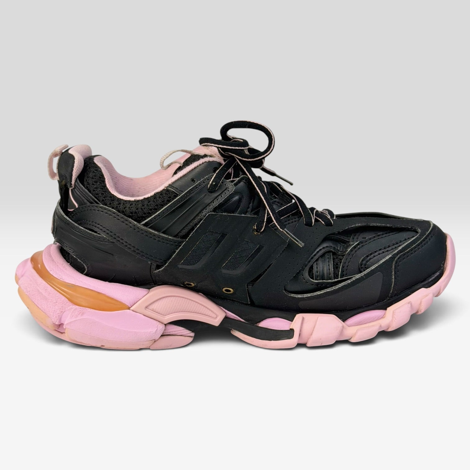 Balenciaga Track Black/Pink Sneakers