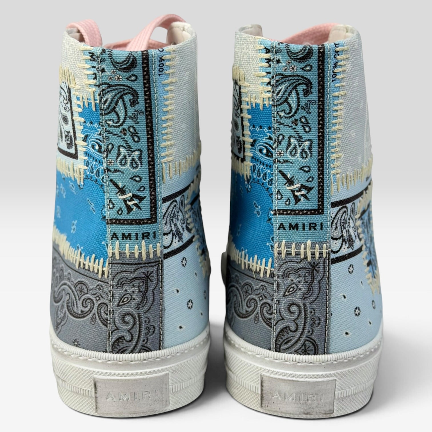 Amiri Sunset Sneakers Bandana Reconstructed