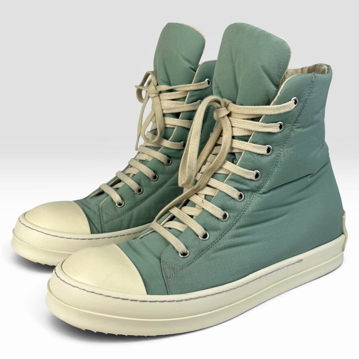 Rick Owens DRKSHDW Ramones High Strobe Aqua – Incaltaminte Barbati RICK OWENS la V STEALS – excluded-from-discounts