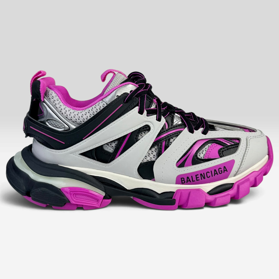 Balenciaga Track LED Grey/Pink/Black – Incaltaminte Femei BALENCIAGA la V STEALS