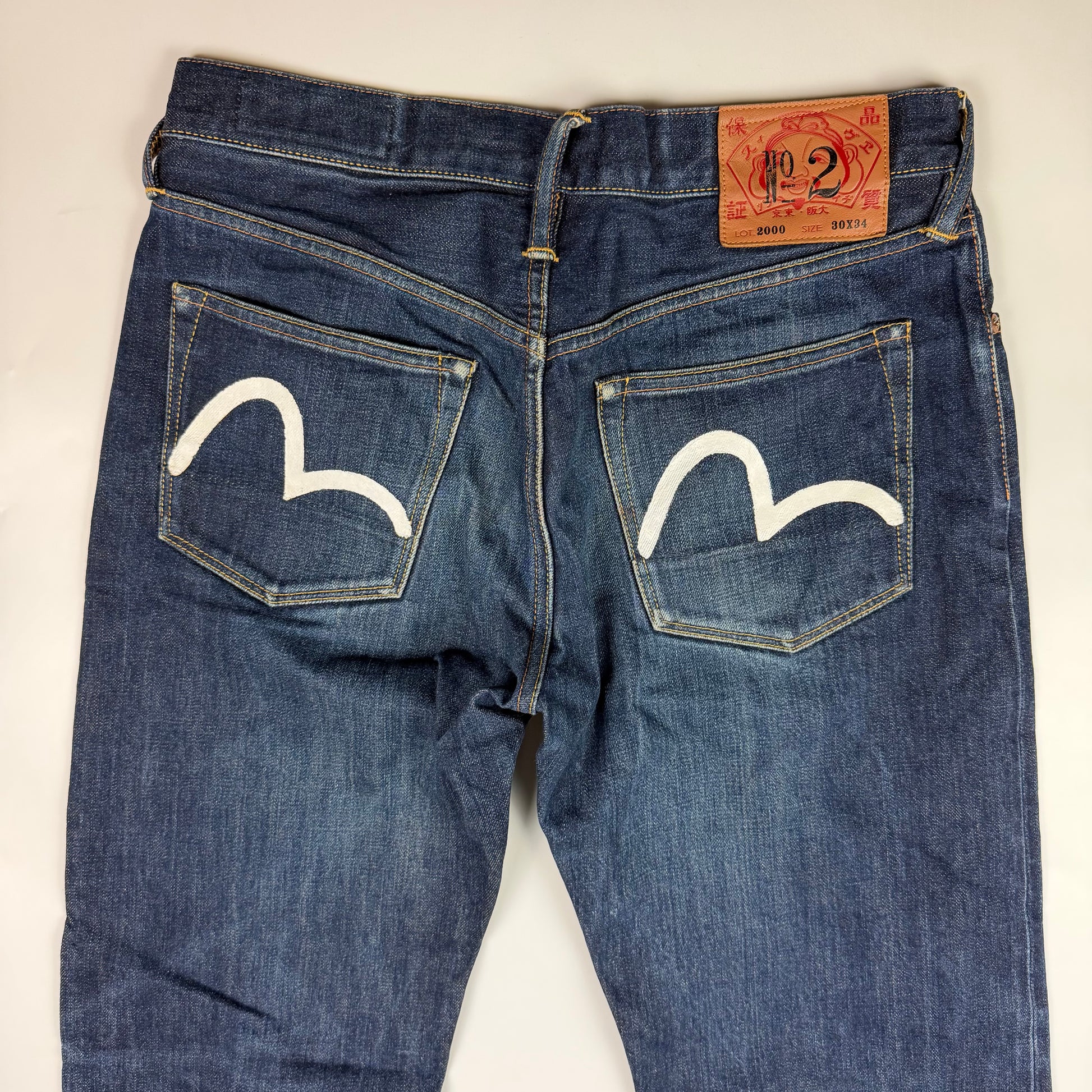 Evisu Pocket Seagull Jeans