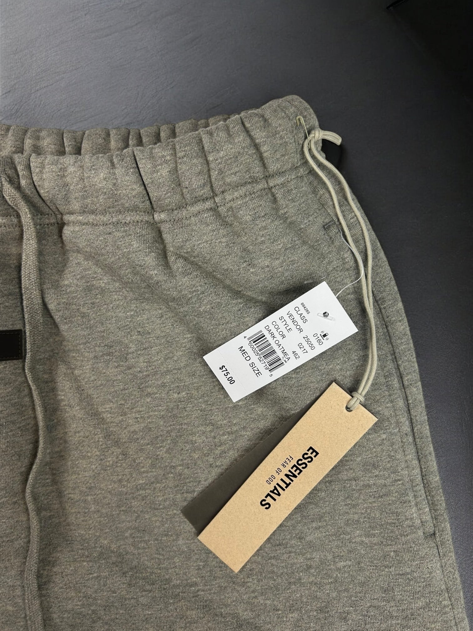 Short Essentials Fear of God "Dark Oatmeal"