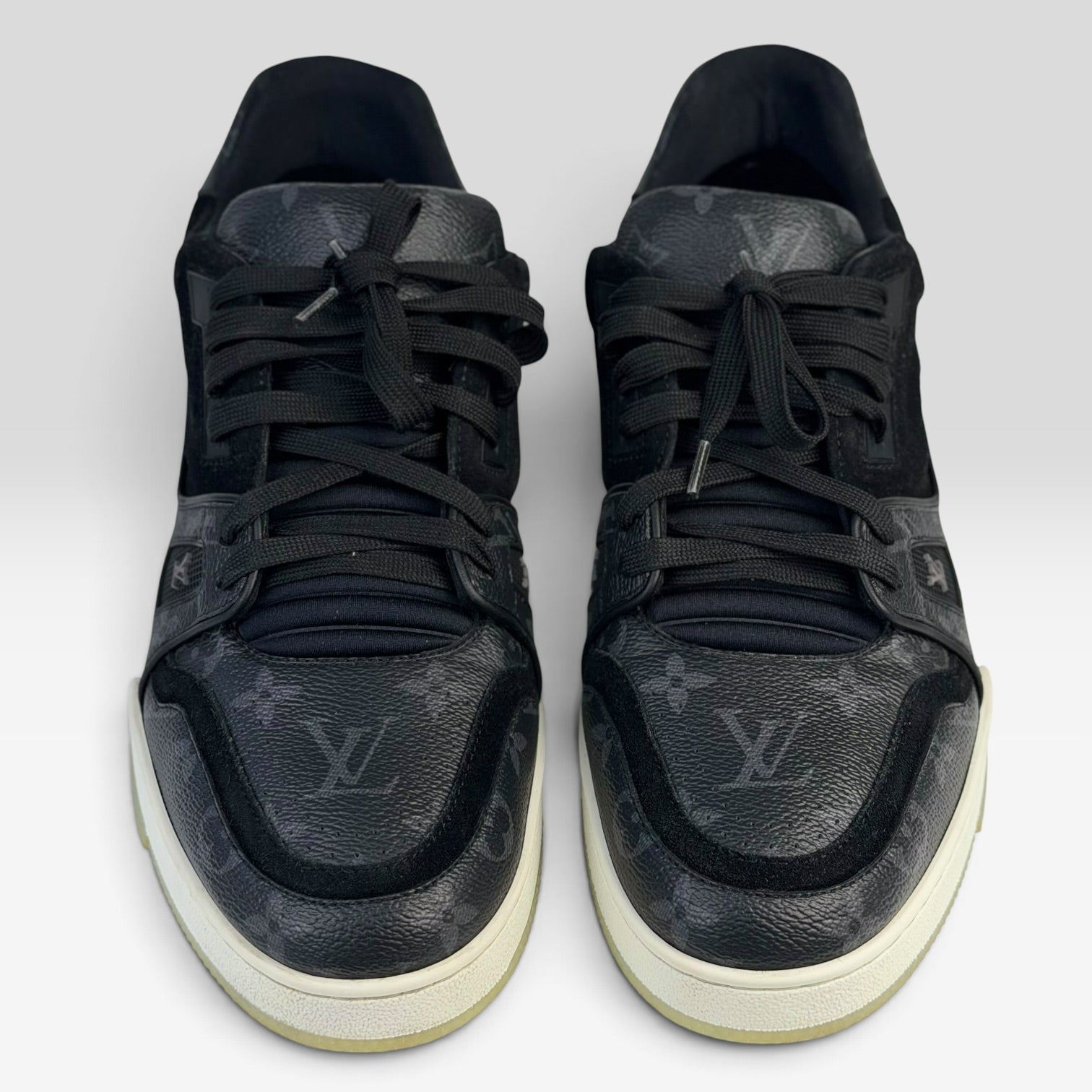Louis Vuitton LV Trainer Black Monogram