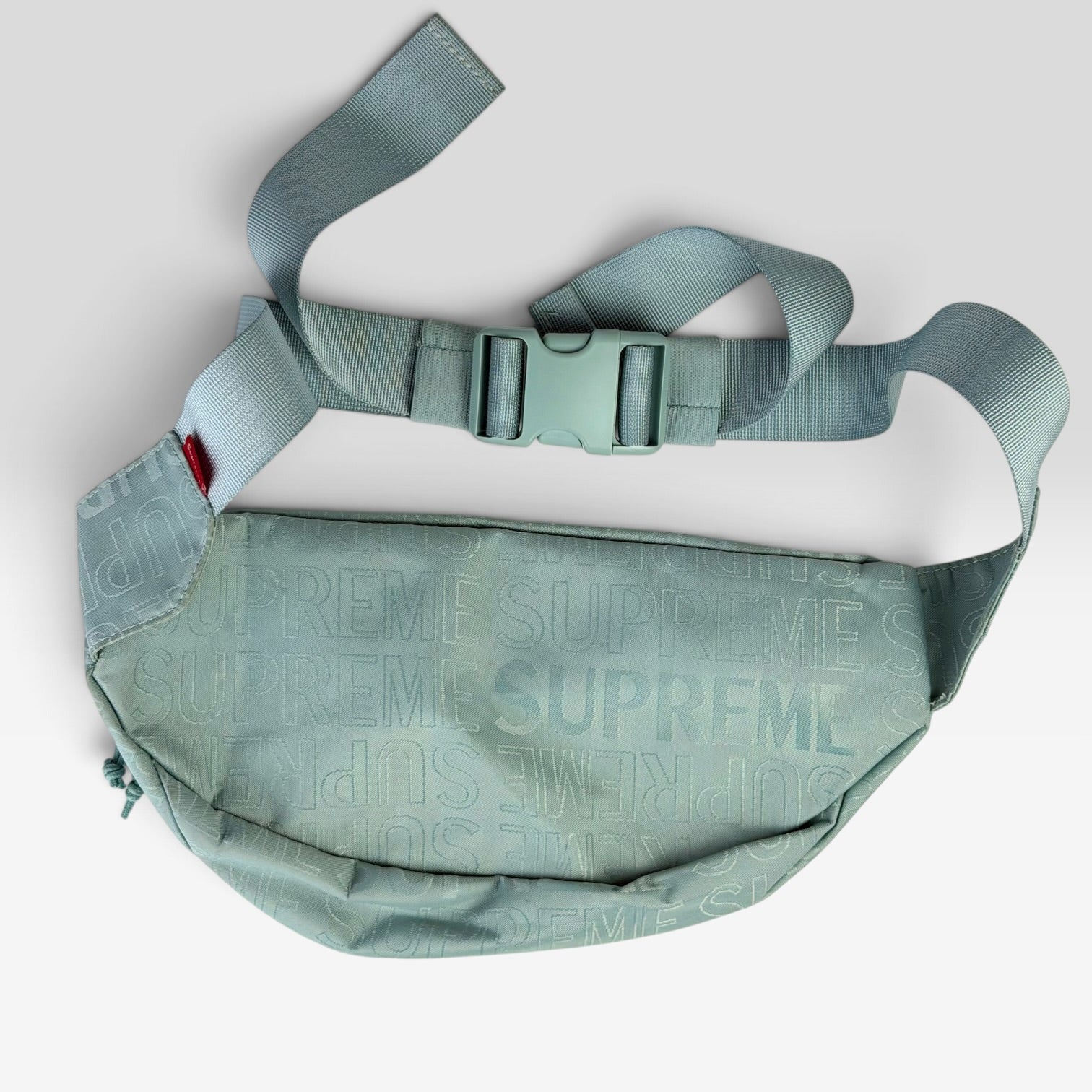 Supreme SS19 Waist Bag Teal | Borsetă Supreme