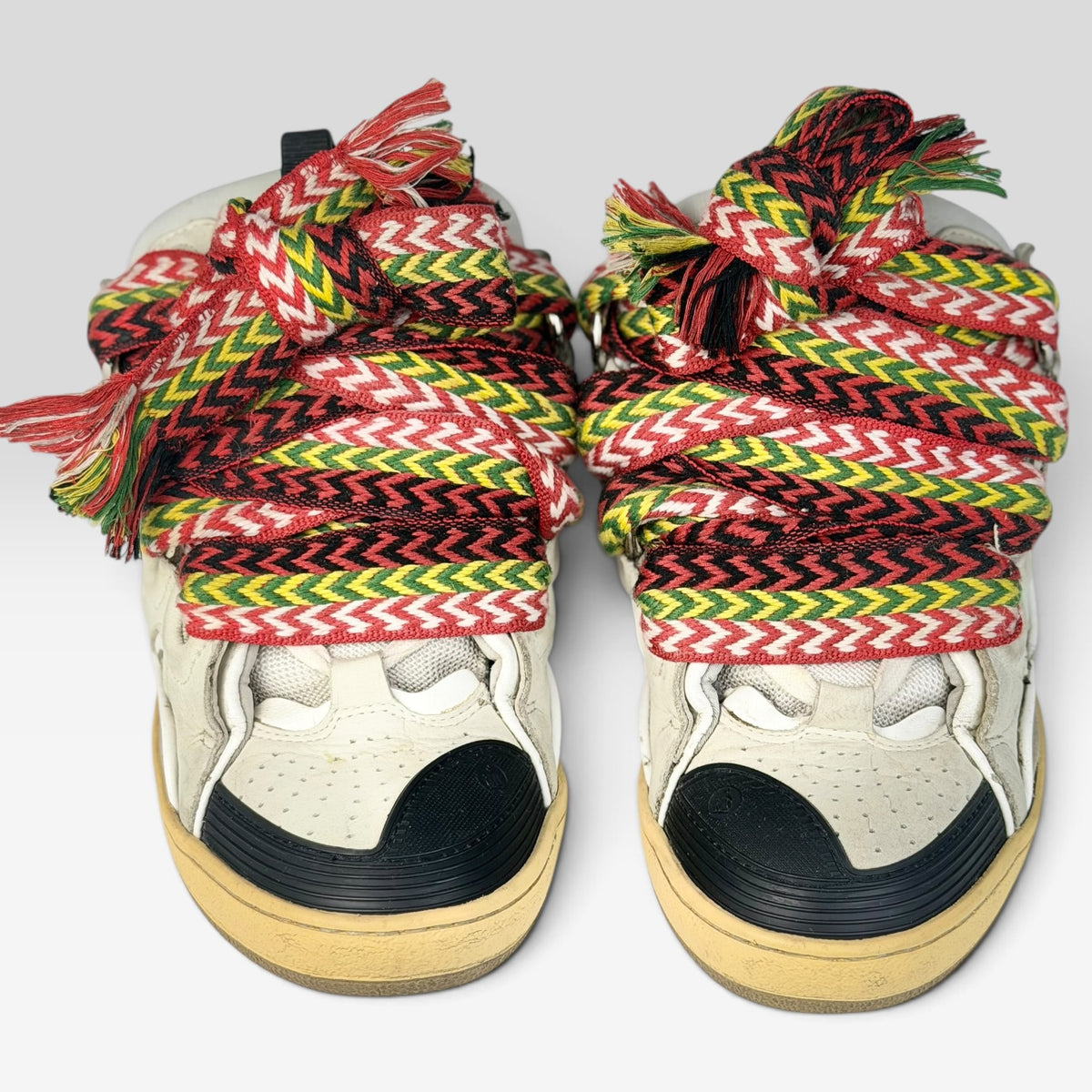 Lanvin Curb White Sneakers
