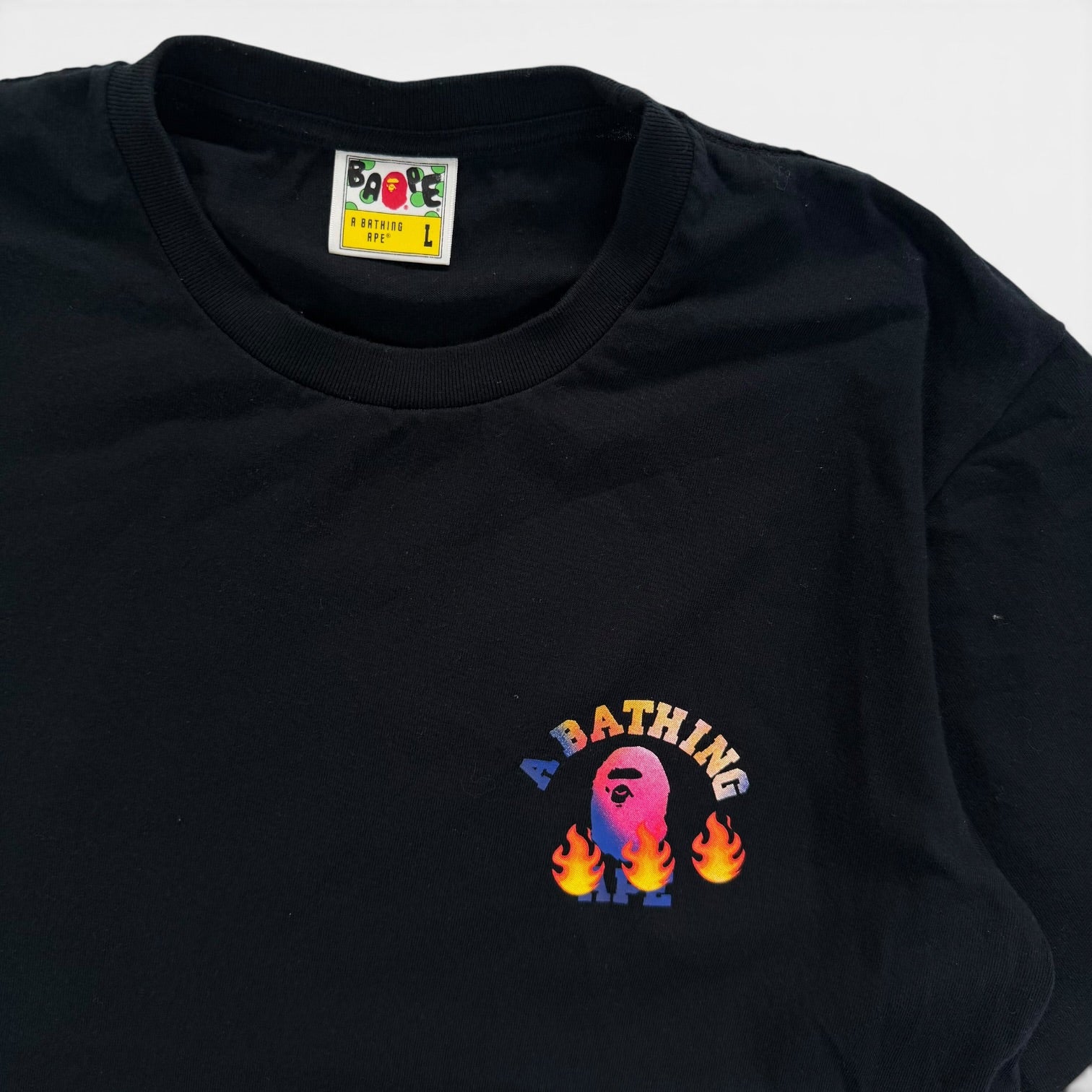 Bape Emoji College Logo T-shirt