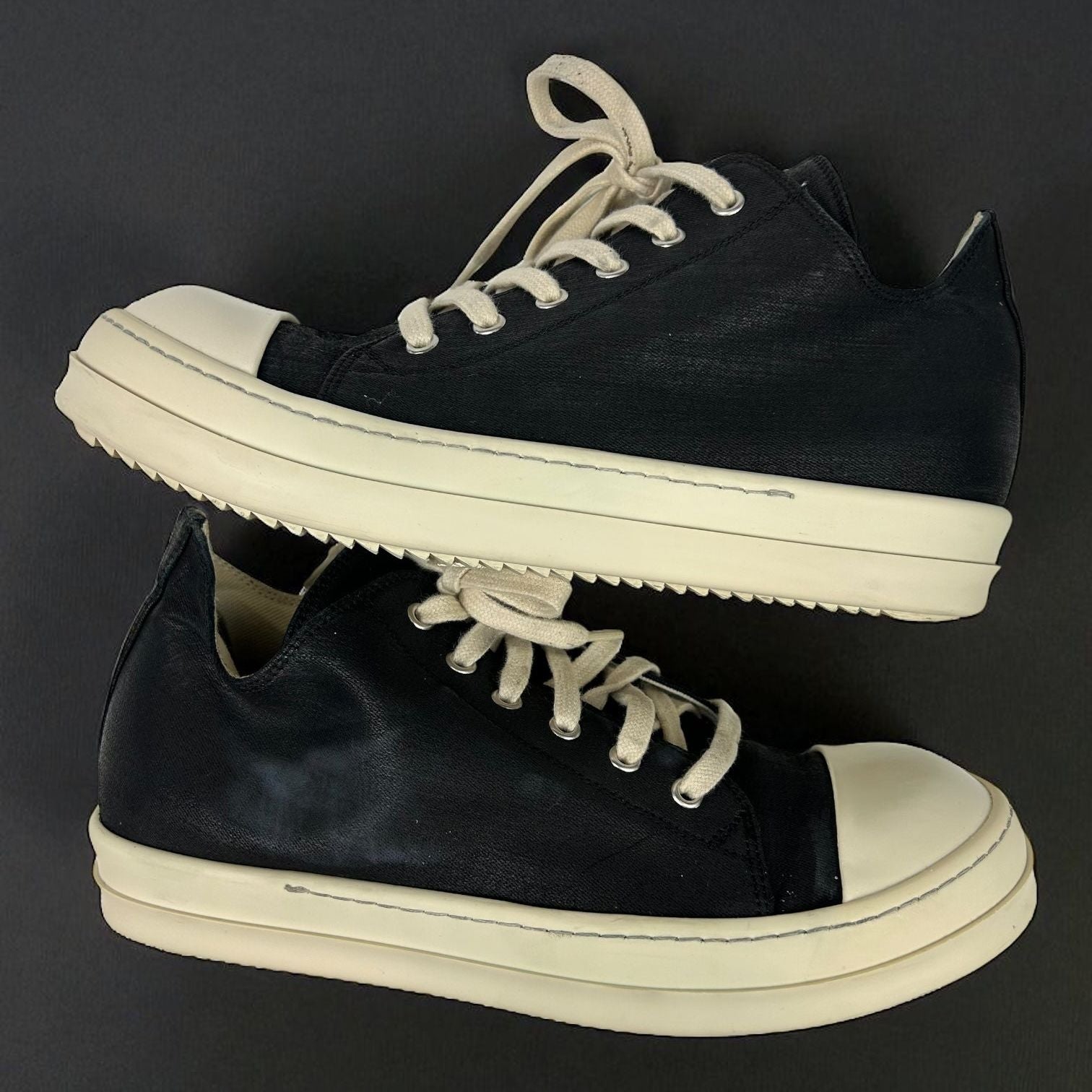 Rick Owens Ramones Low Black