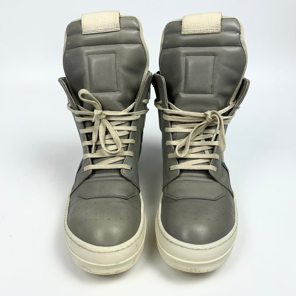 Rick Owens Geobasket Grey Reflective