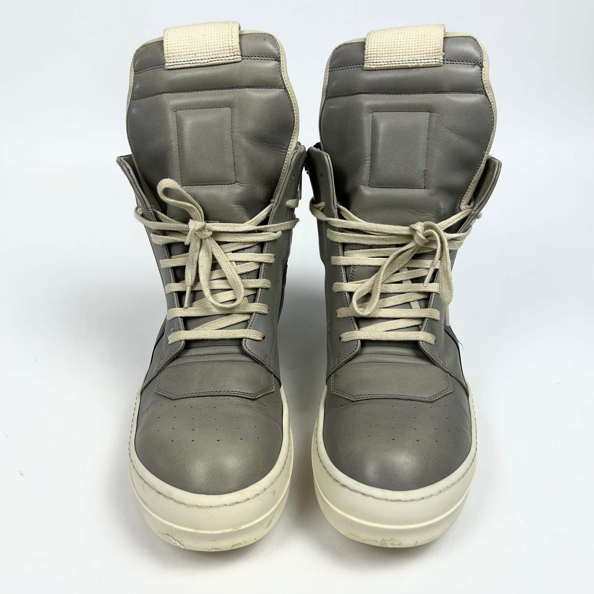 Rick Owens Geobasket Grey Reflective