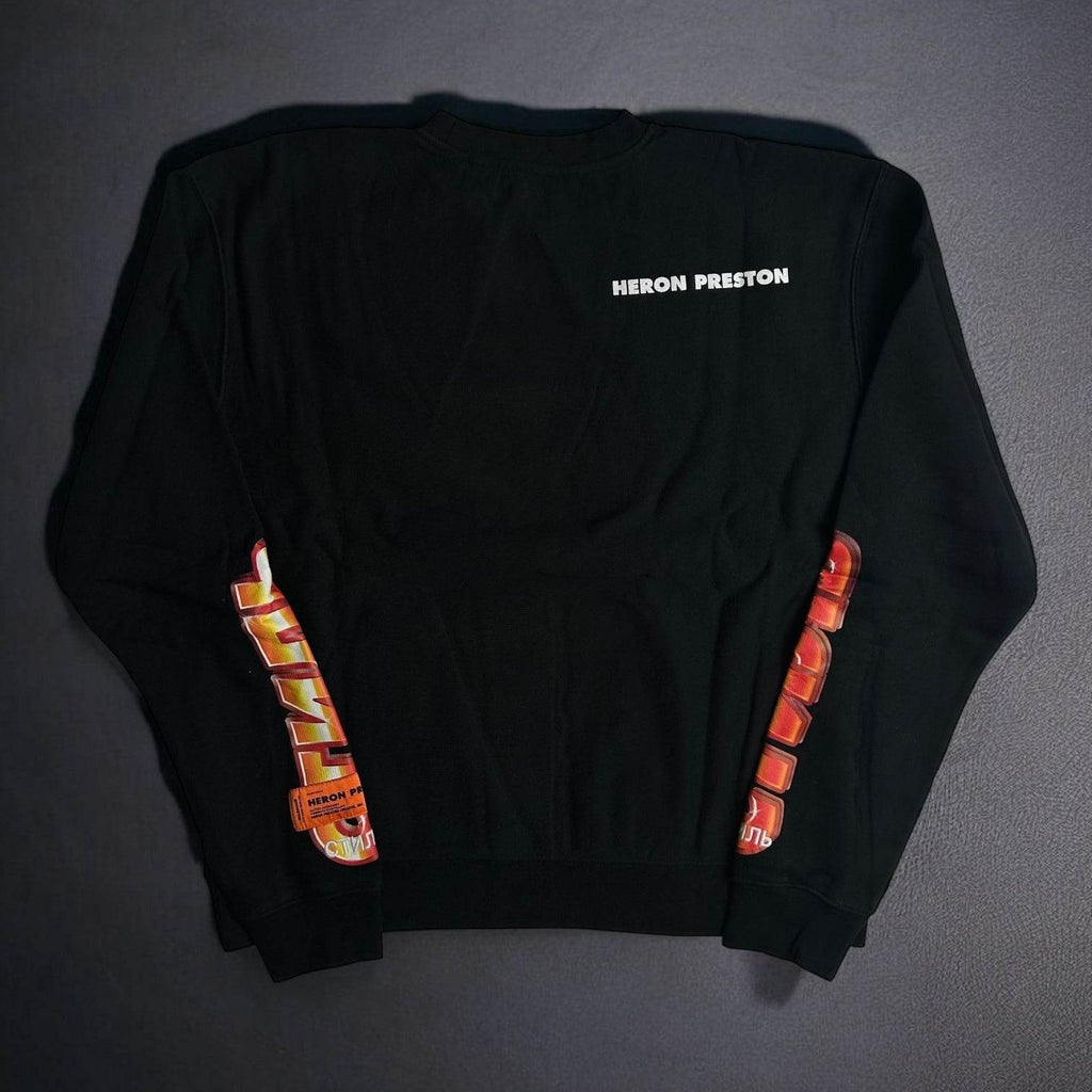 Heron Preston Chrome Logo Sweatshirt - V STEALS
