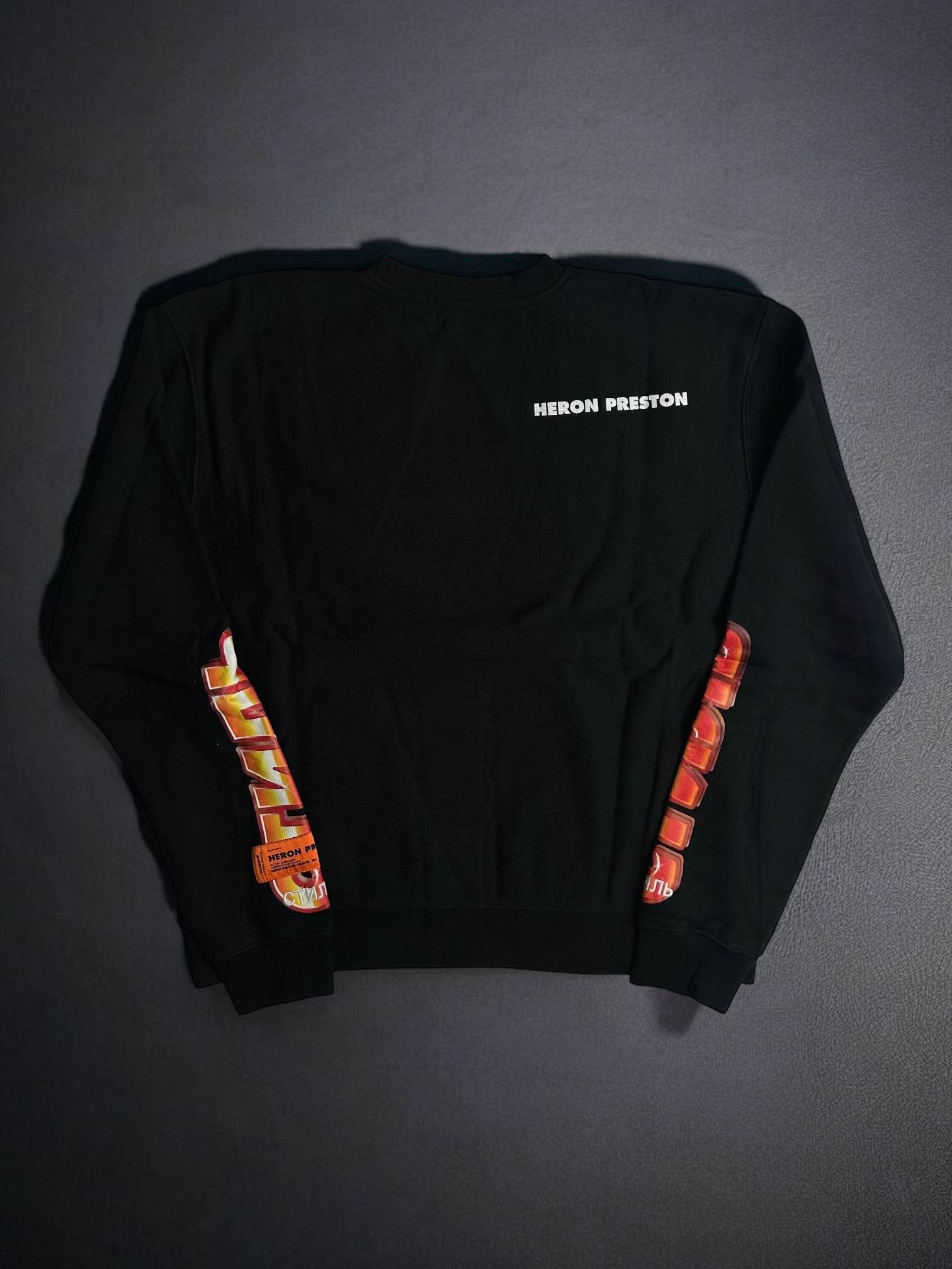 Heron Preston Chrome Logo Sweatshirt - V STEALS