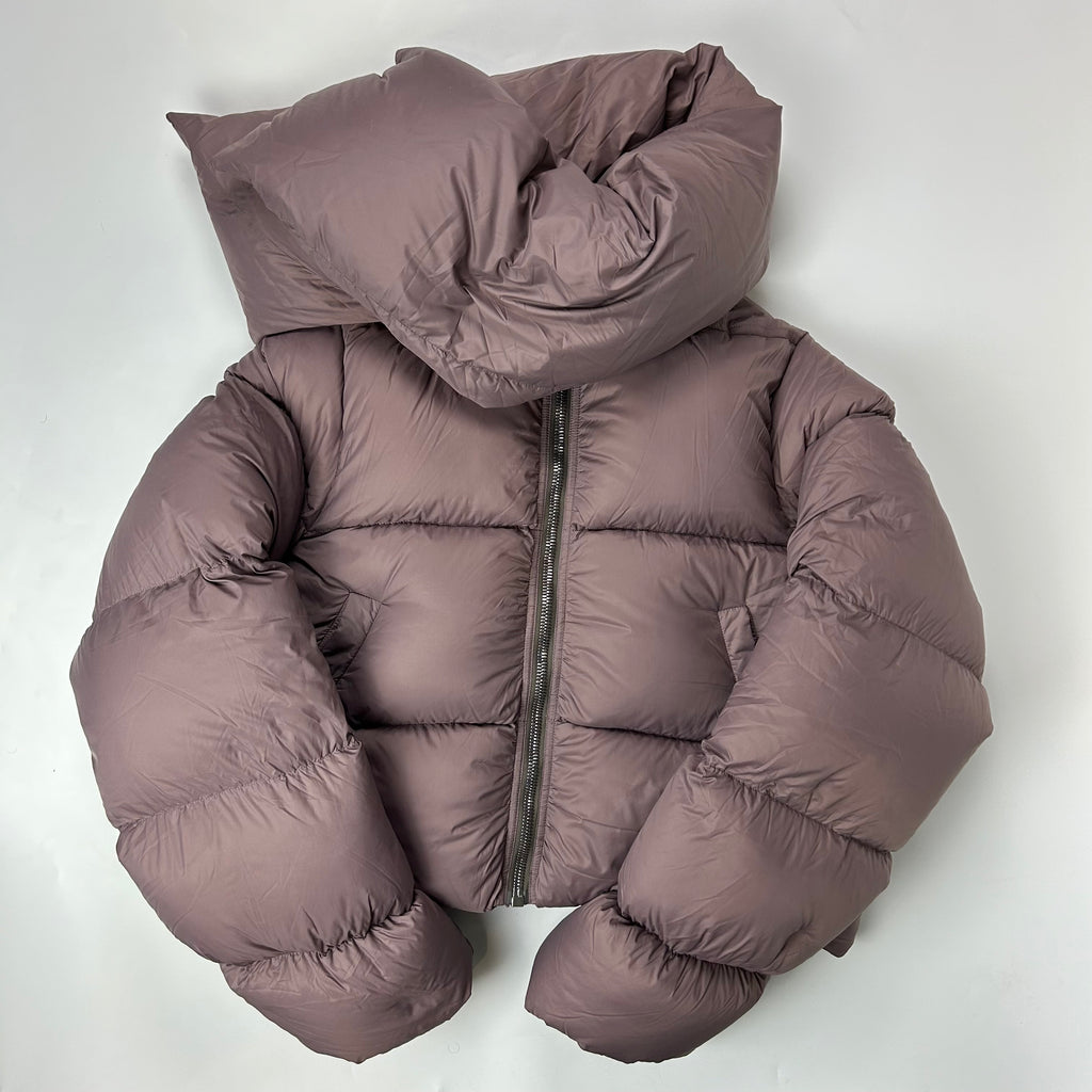 Rick Owens Funnel Neck Down Puffer Jacket