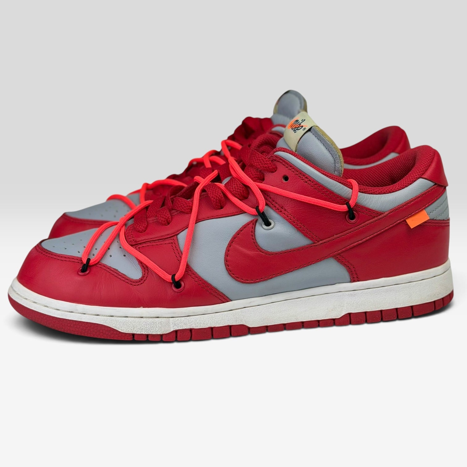 Off-White x Nike Dunk Low University Red UNLV