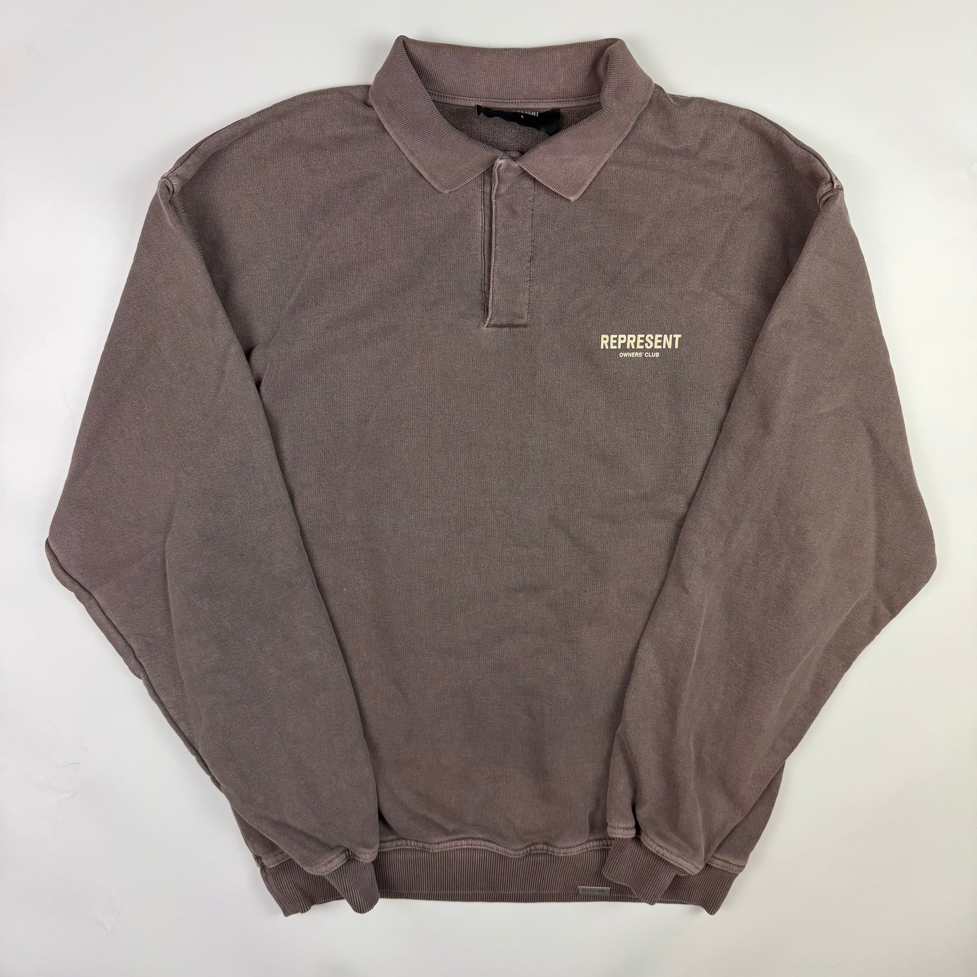 Represent Longsleeve Polo Sweater