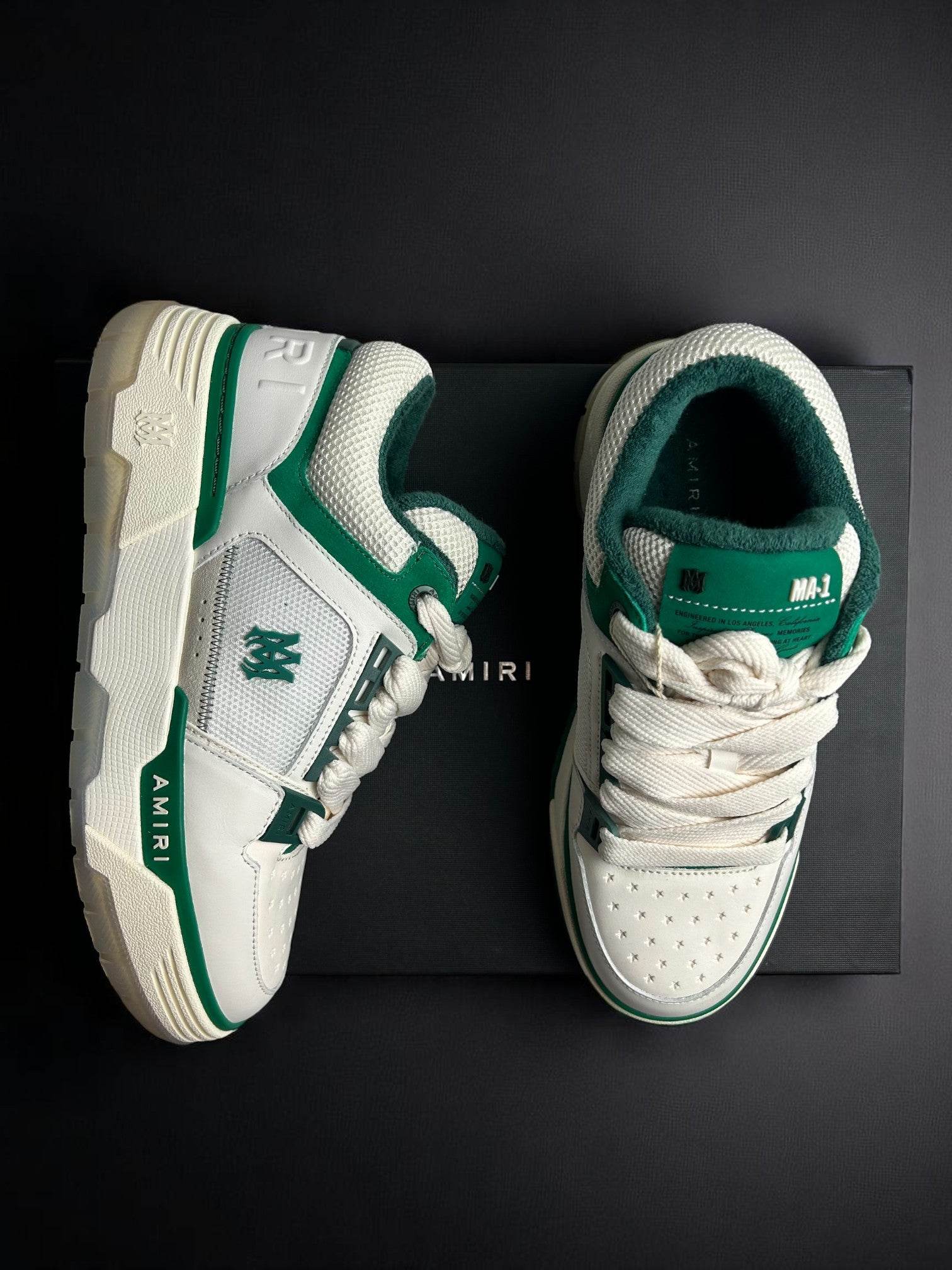 Amiri MA-1 Green/White - V STEALS