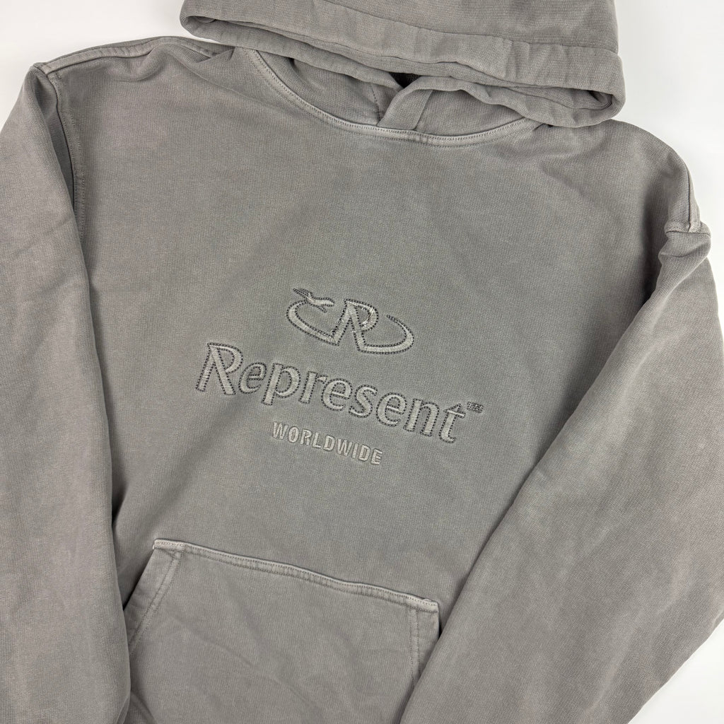 Represent Worldwide Grey Hoodie