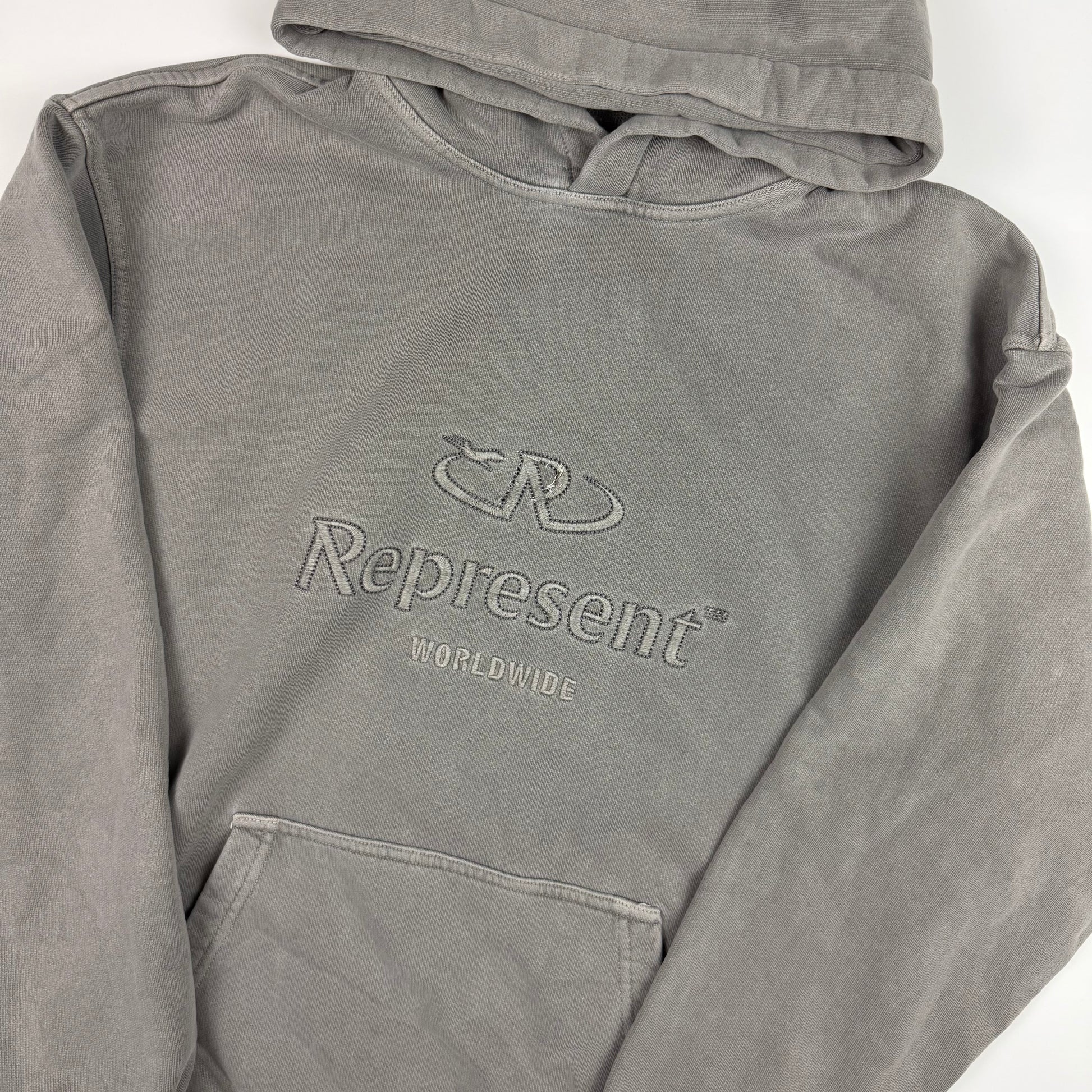 Represent Worldwide Grey Hoodie