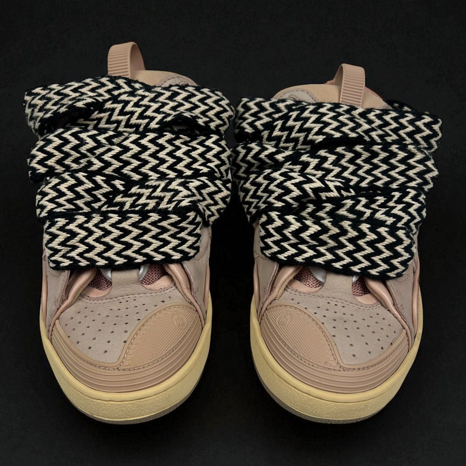 Lanvin Curb Pink Sneakers