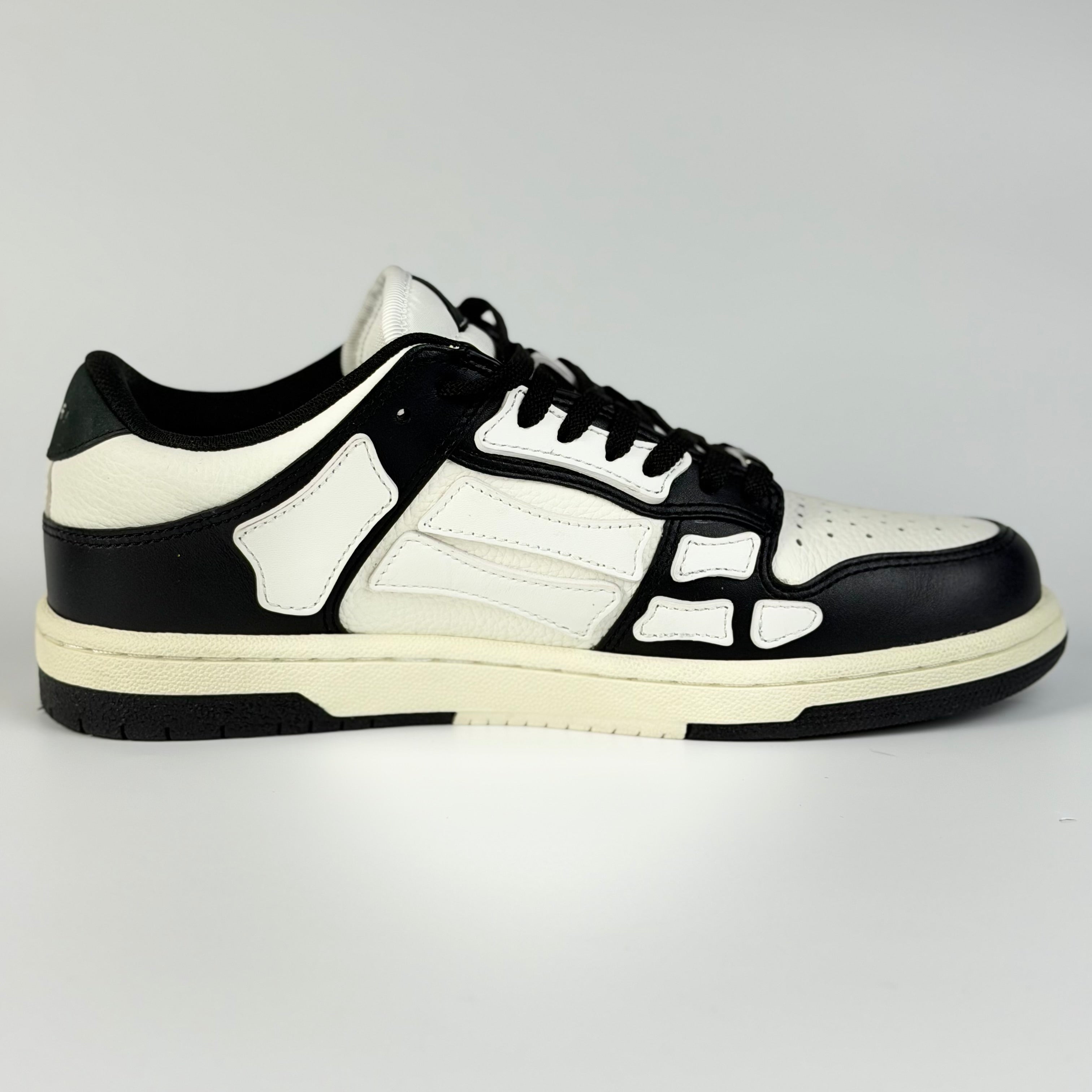 Amiri Skel Top Low Black Sneakers