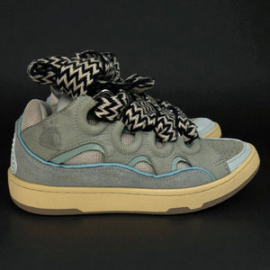 Lanvin Curb Blue Sneakers