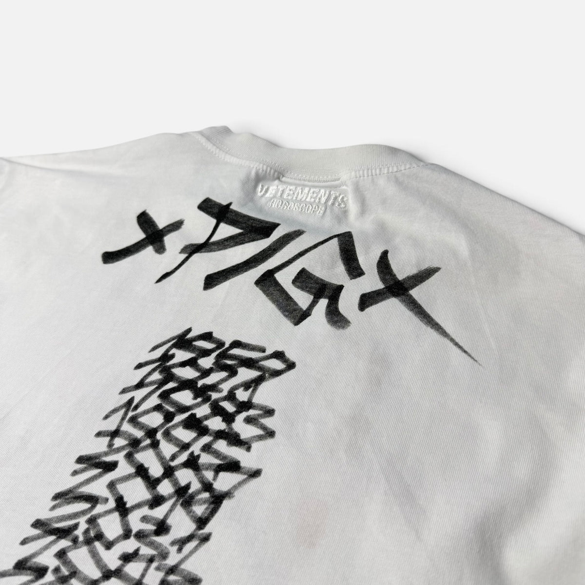 Vetements SS19 "White Pig" Chinese Zodiac T-Shirt