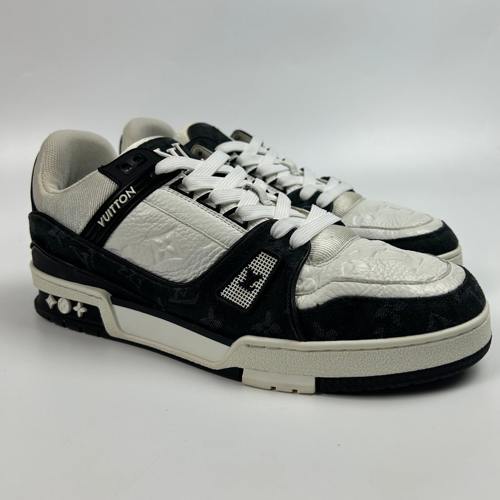 Louis Vuitton LV Trainer Black Denim