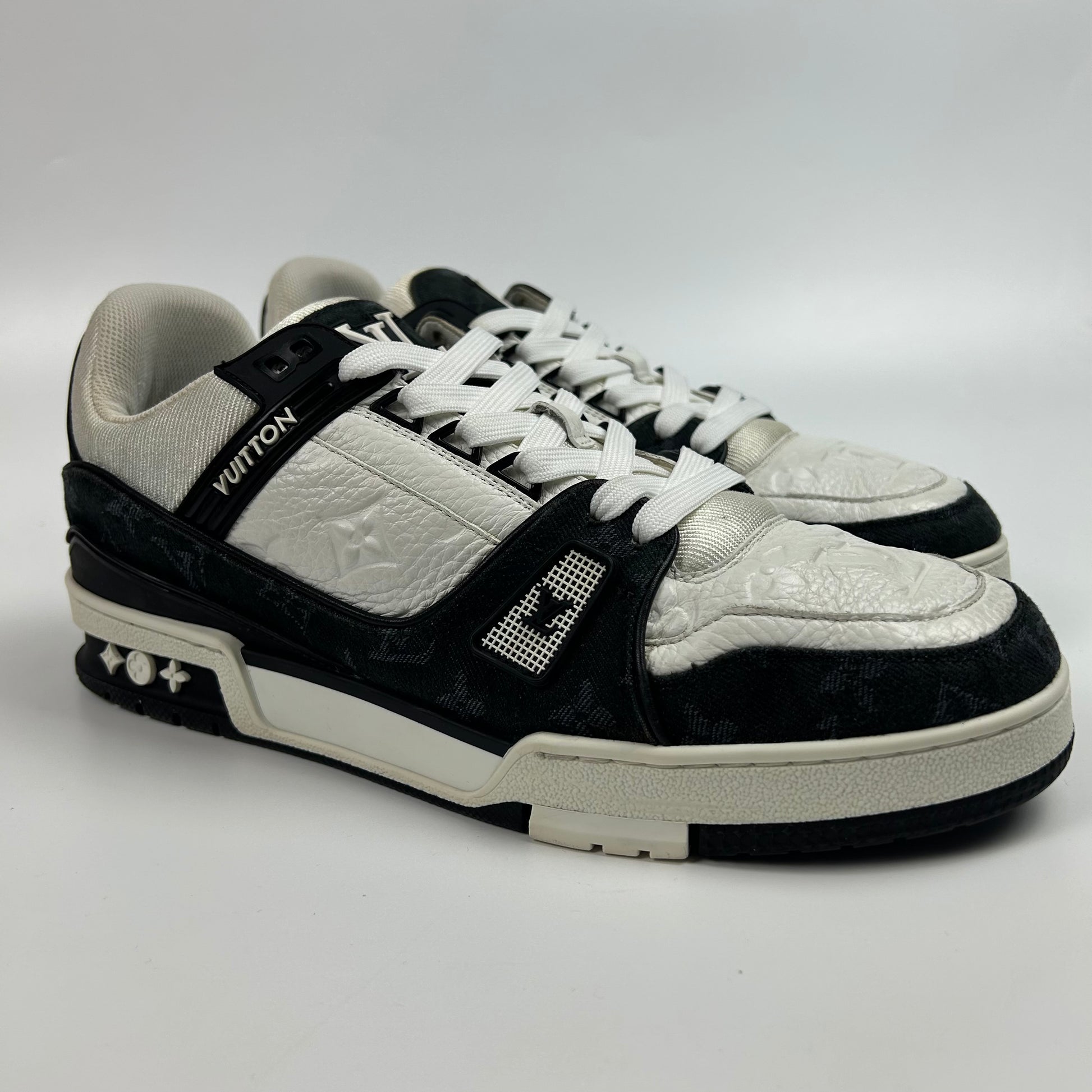 Louis Vuitton LV Trainer Black Denim