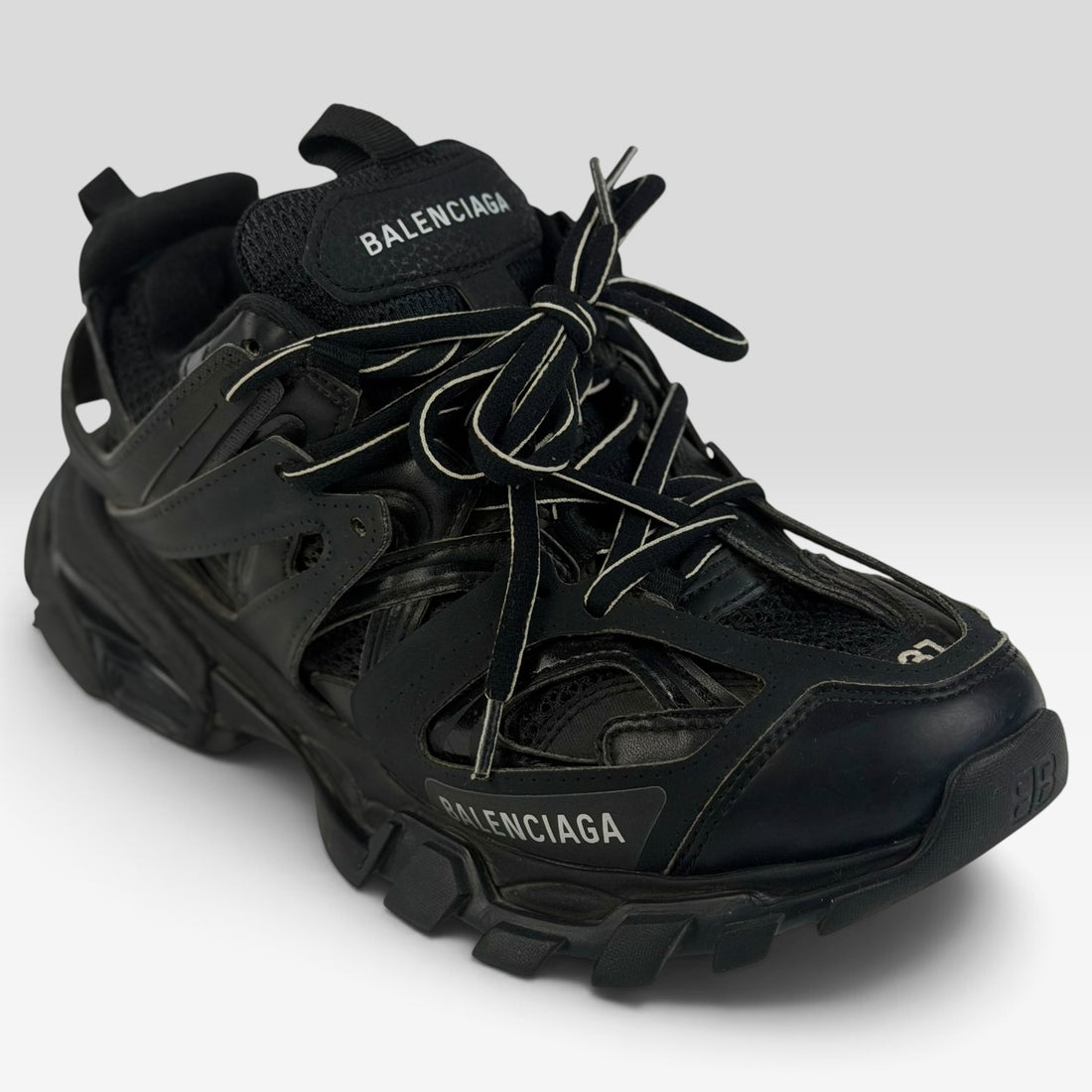 Balenciaga Track Sneakers, negru, vedere din față