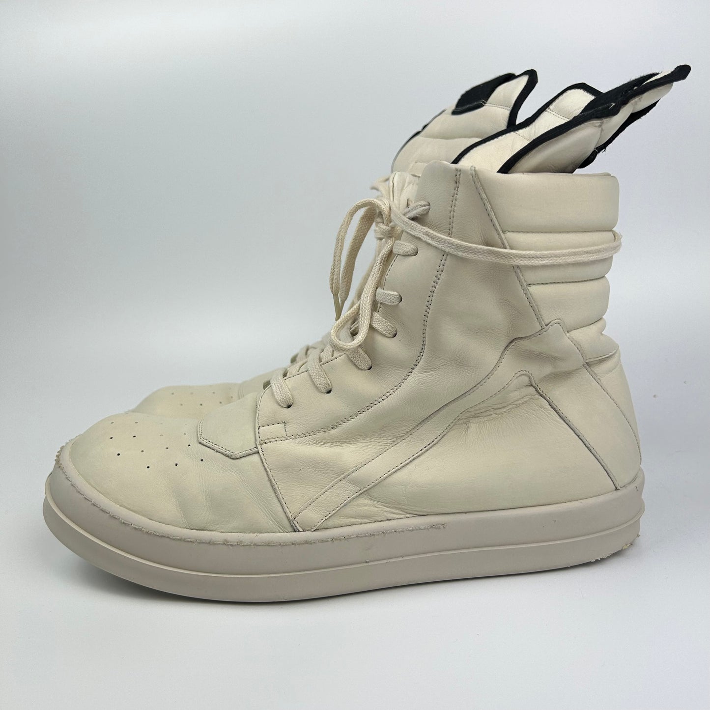 Rick Owens Geobasket Milk