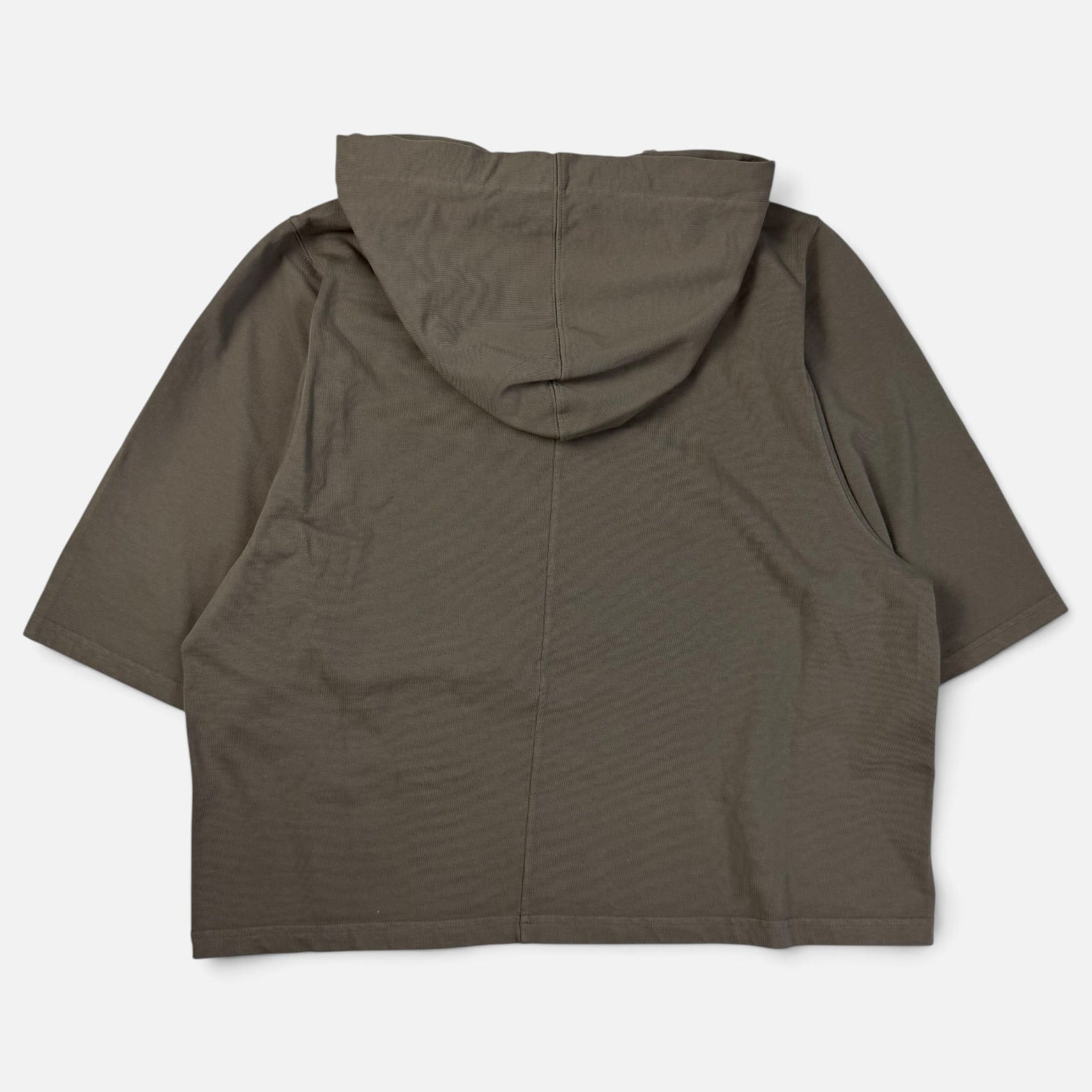Rick Owens DRKSHDW Cropped Jumbo Hoodie Grey SS20