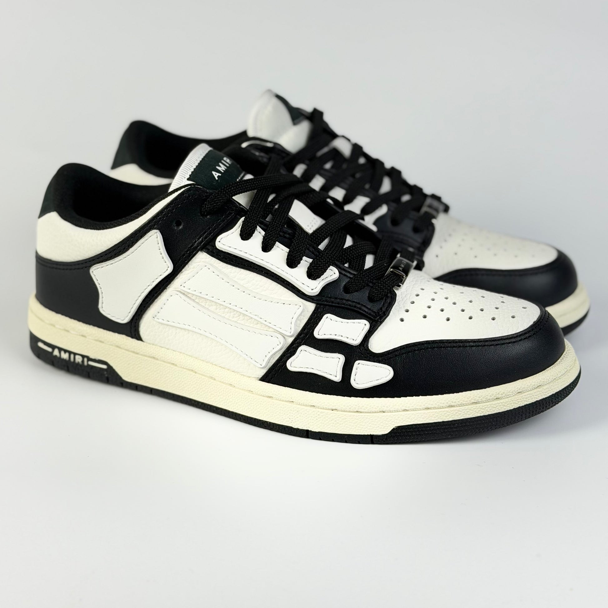 Amiri Skel Top Low Black Sneakers