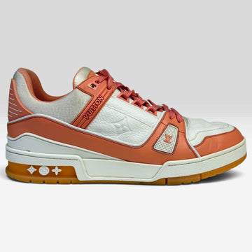 Louis Vuitton LV Trainer Peach/White