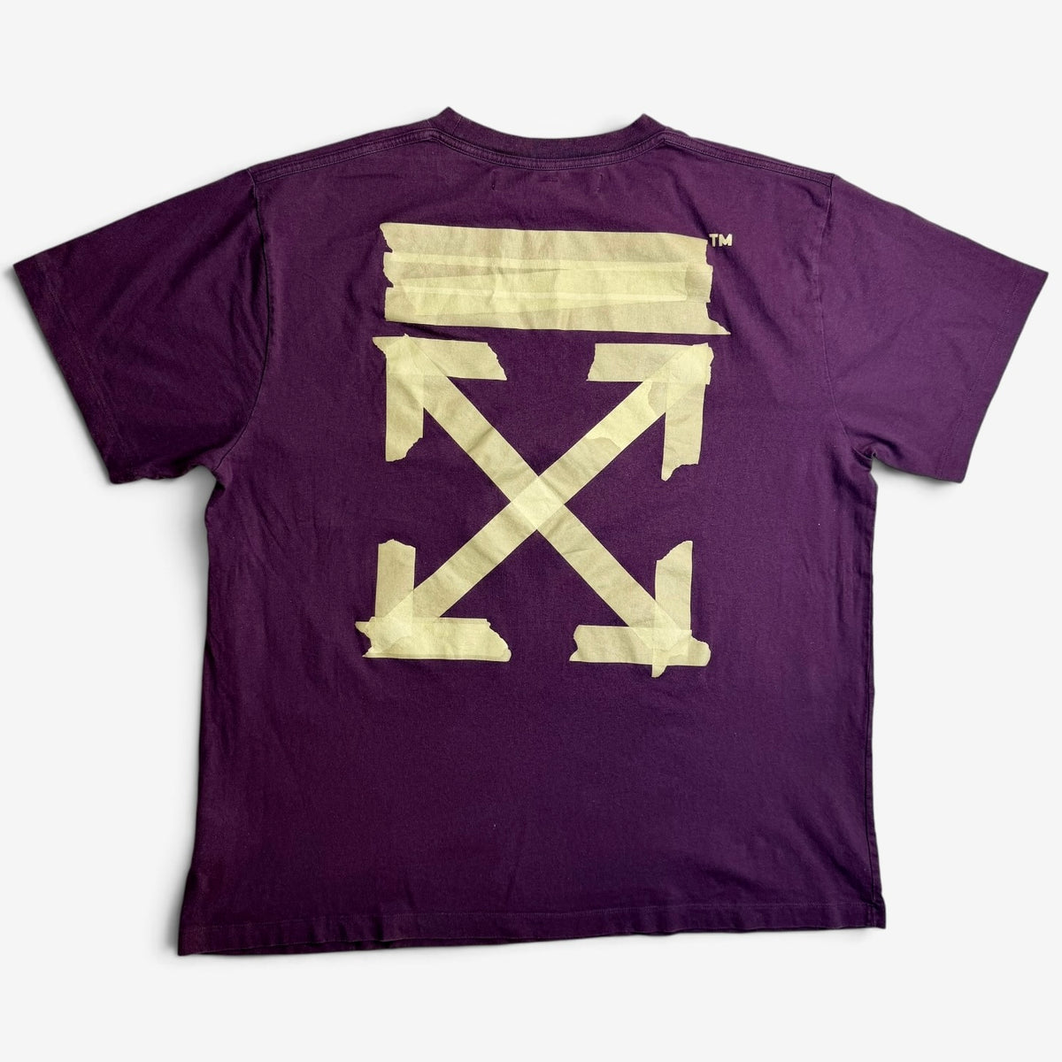 Off-White Purple Tape Arrows T-Shirt