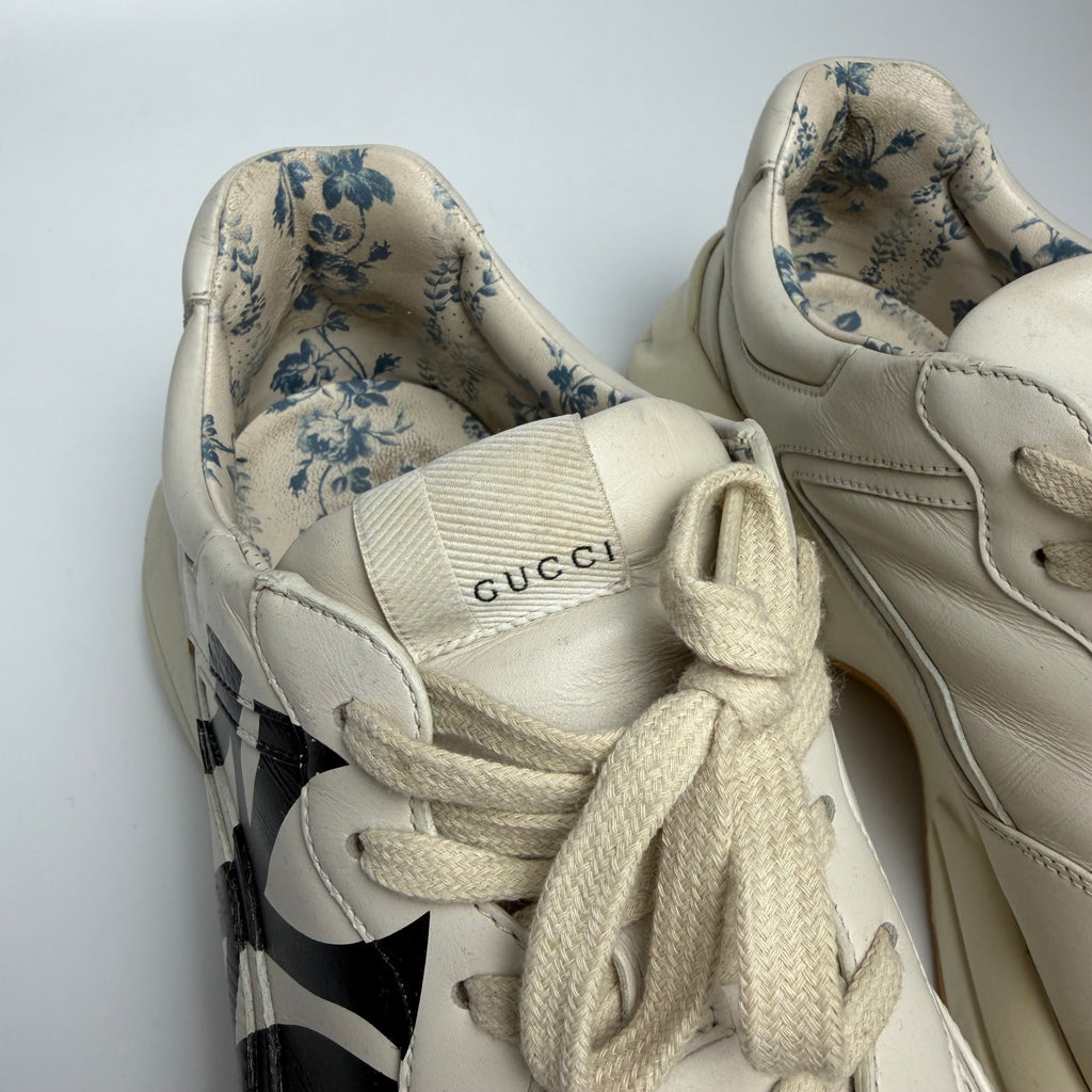 Gucci Rhyton Leather Sneakers