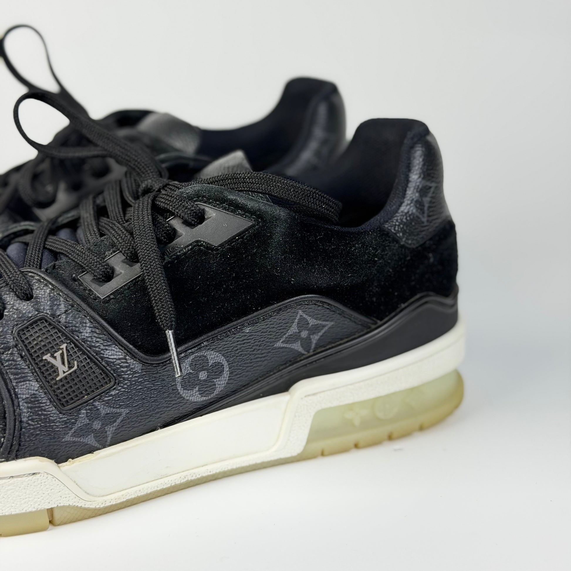 Louis Vuitton Black Monogram Trainer