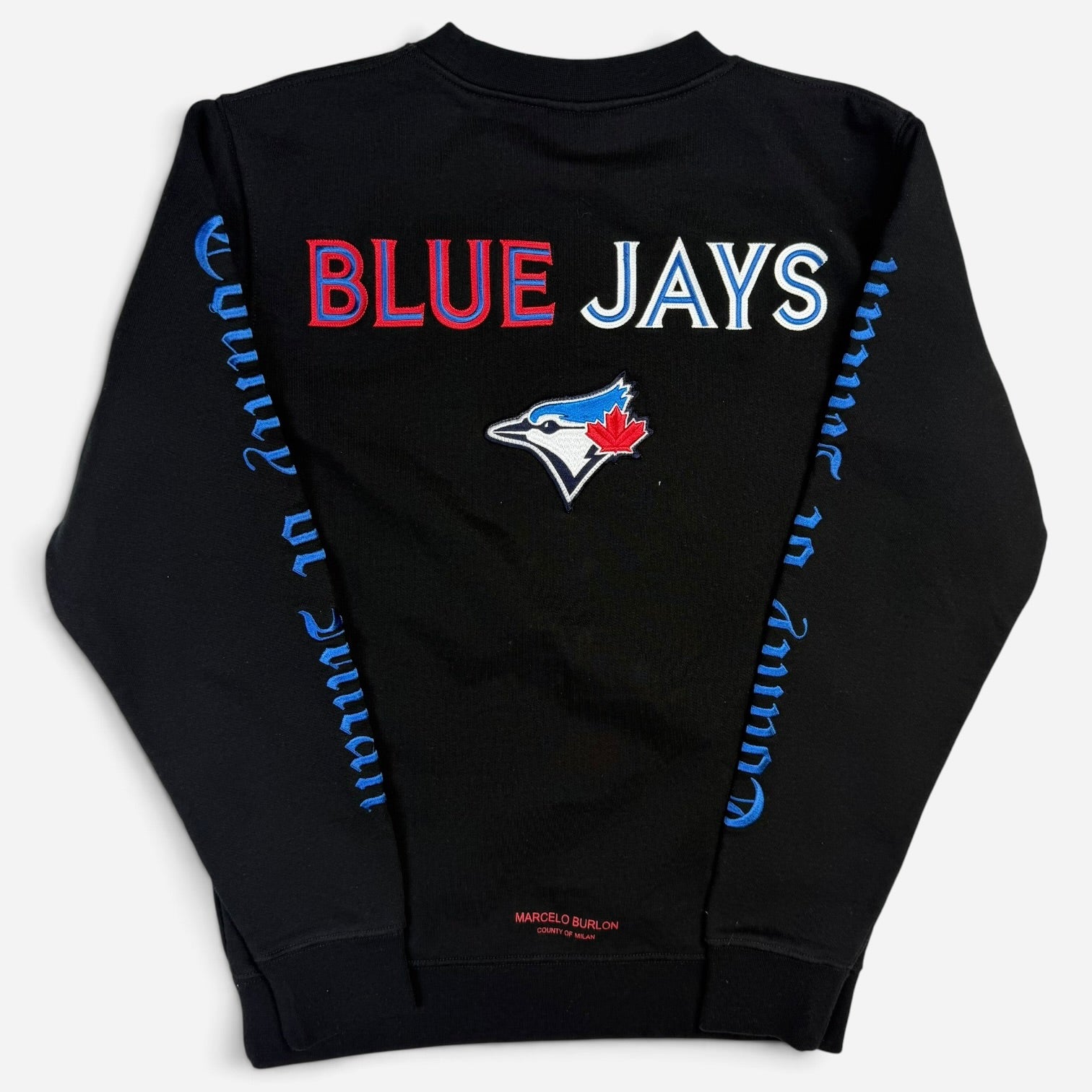 Marcelo Burlon x Toronto Blue Jays Sweatshirt Black