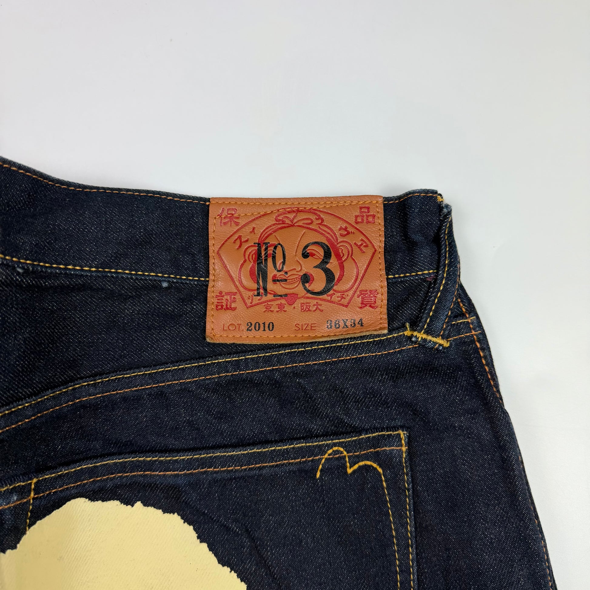Evisu Selvedge Denim Daicock Jeans
