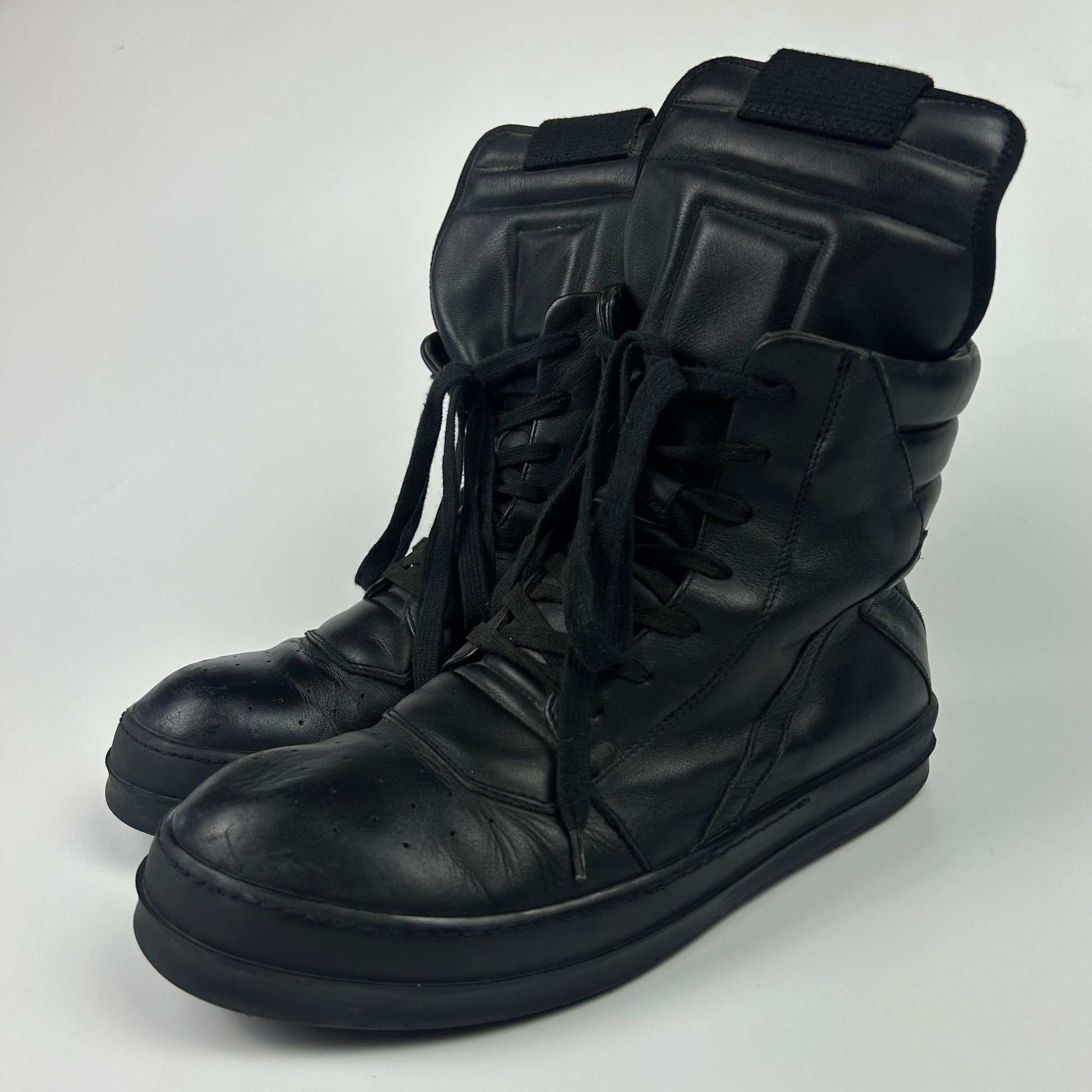 Rick Owens Geobasket Triple Black