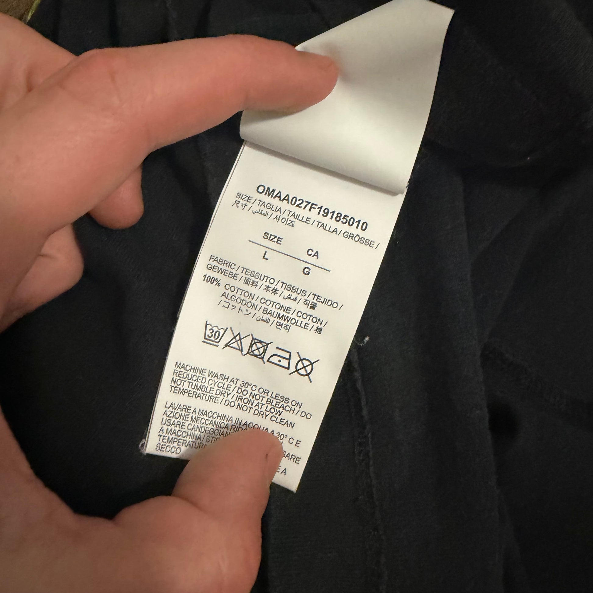 Off-White Acrylic Arrows T-shirt