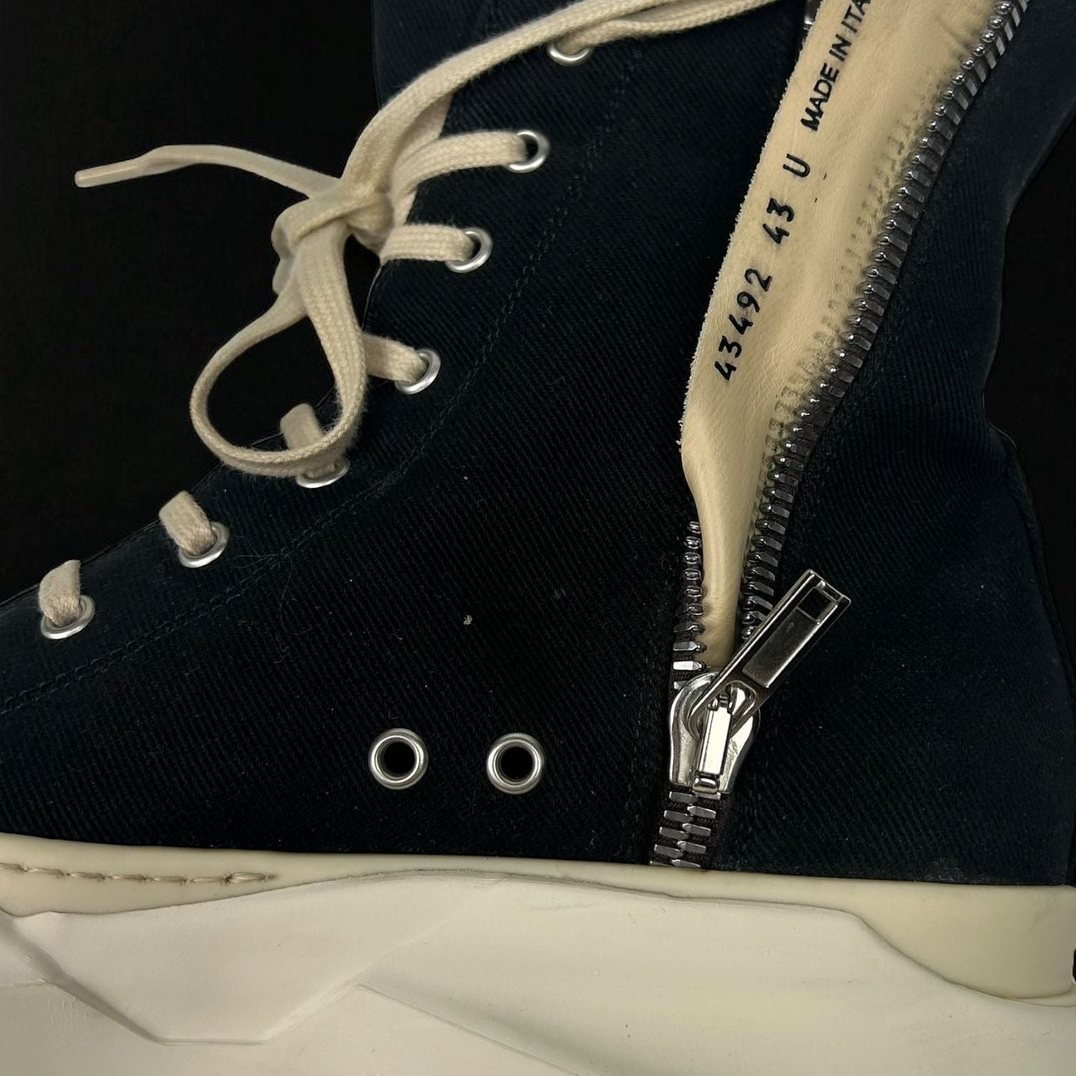 Rick Owens Ramones Abstract High Pentagram