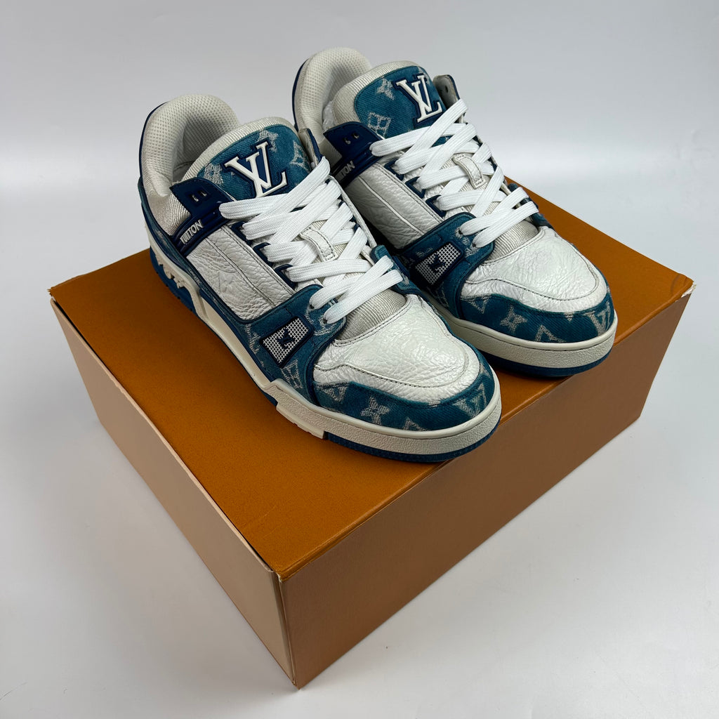 Louis Vuitton LV Trainer Blue Denim