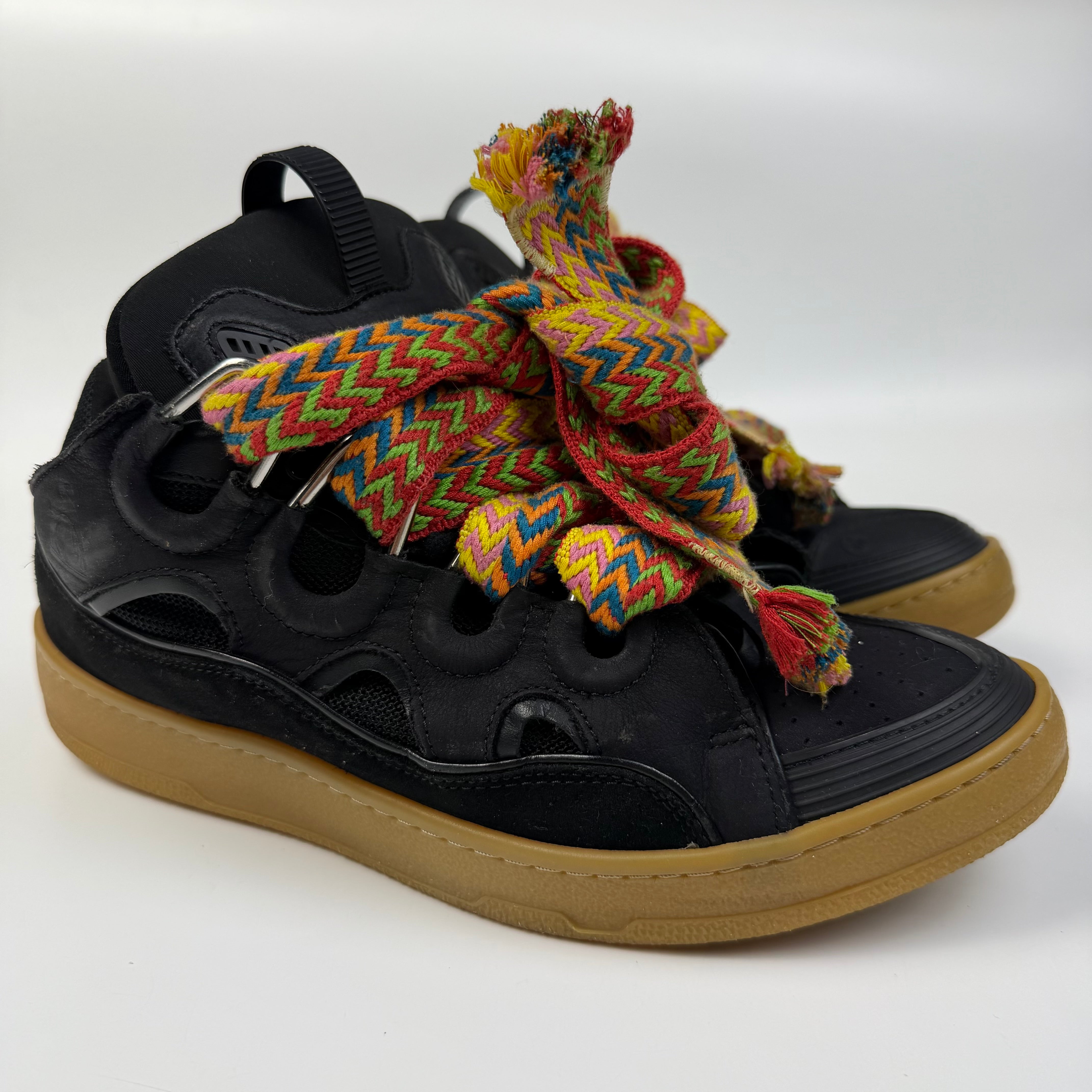 Lanvin Curb Black Sneakers