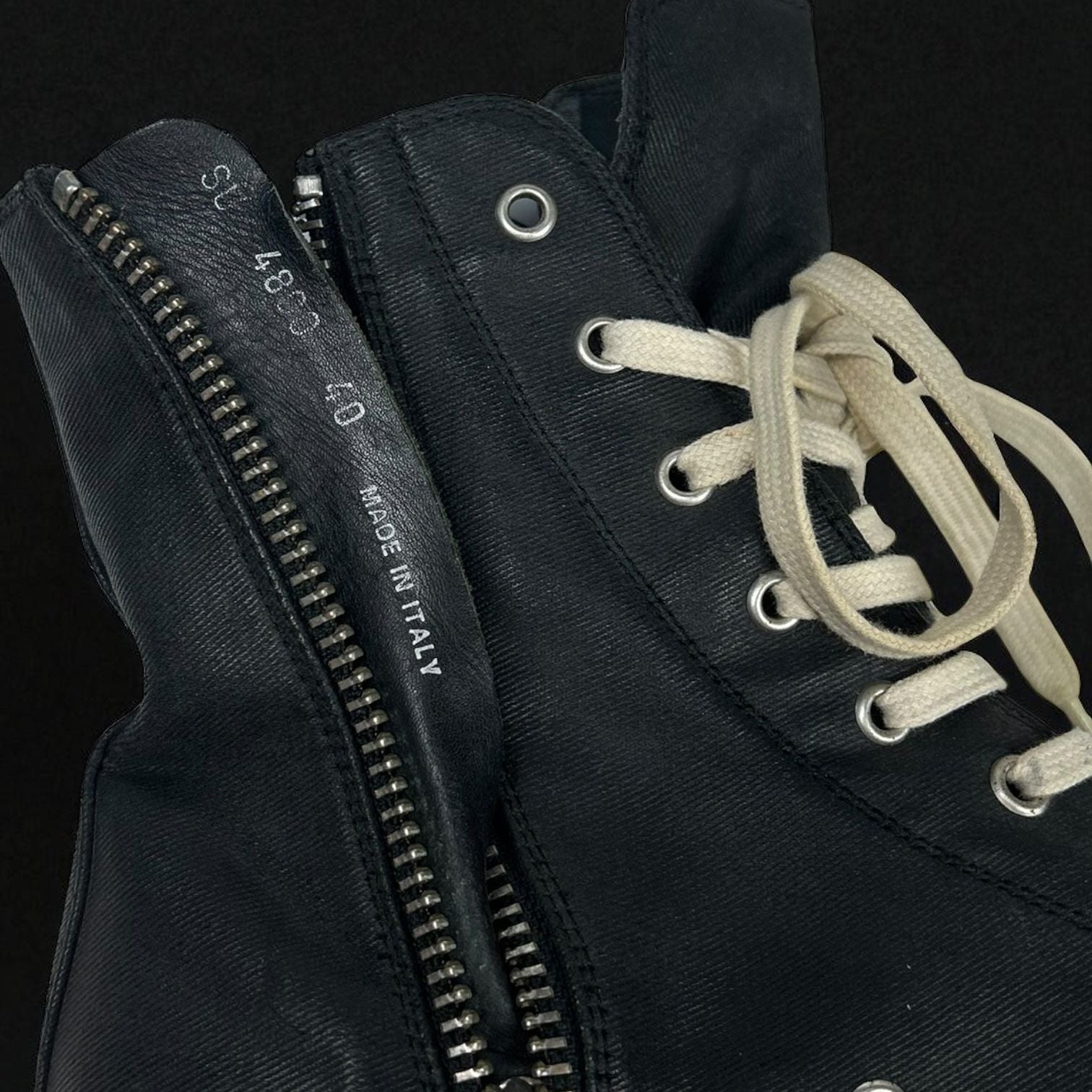 Rick Owens Ramones High Black