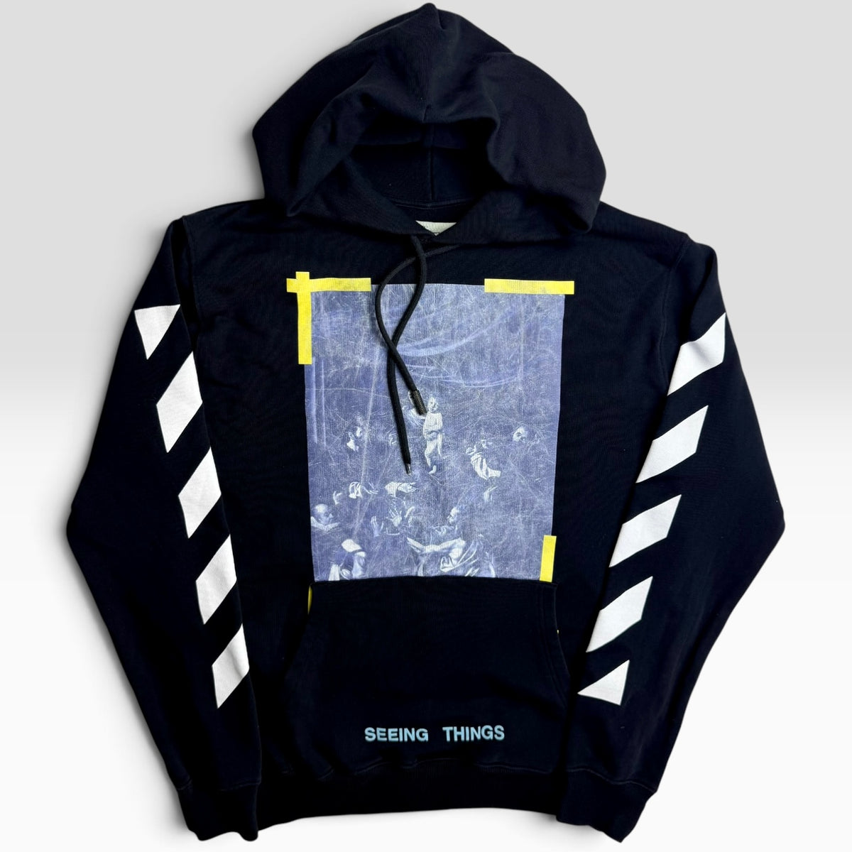 Off-White "Seeing Things" Hoodie Black