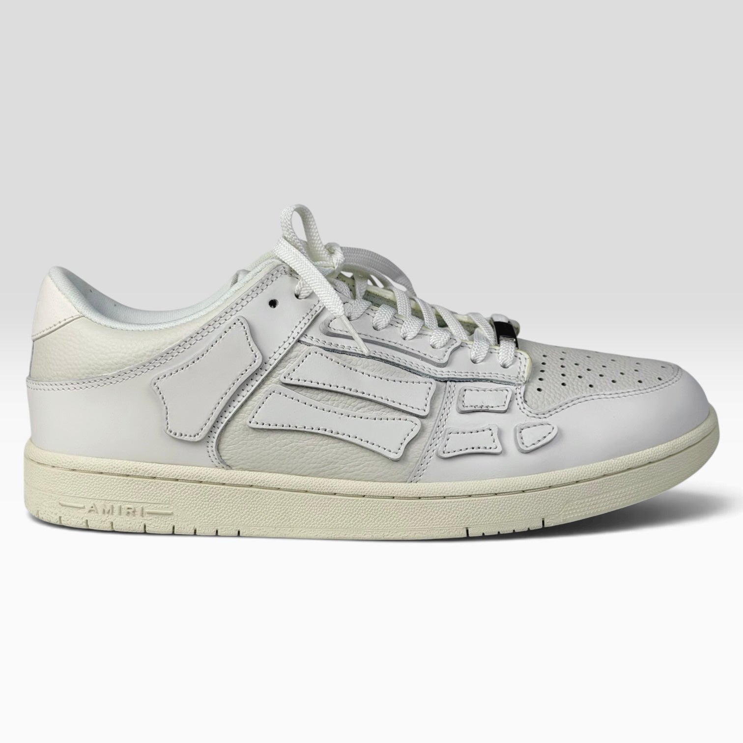 Amiri Skel Top Low White Sneakers